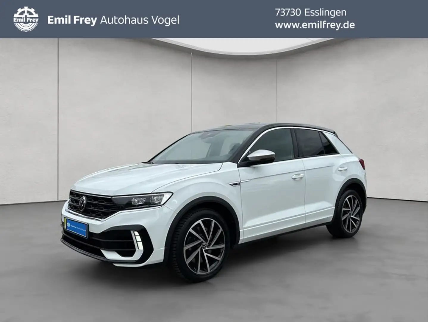 Volkswagen T-Roc 2.0 TSI 4MOTION R DSG OPF Weiß - 1
