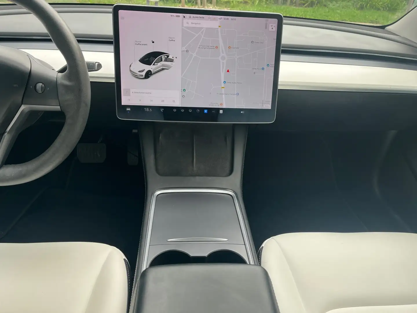 Tesla Model 3 Blanc - 2