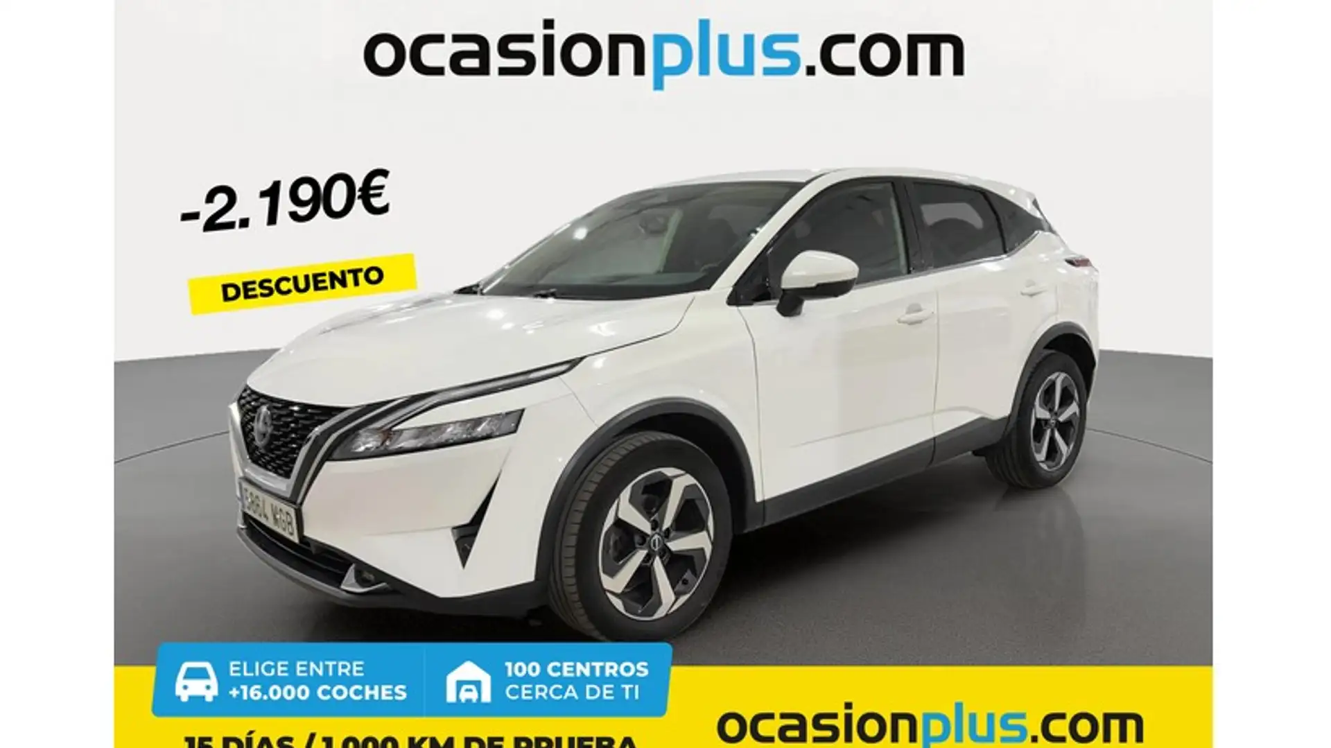 Nissan Qashqai 1.3 DIG-T mHEV 12V N-Connecta 4x2 103kW Weiß - 1
