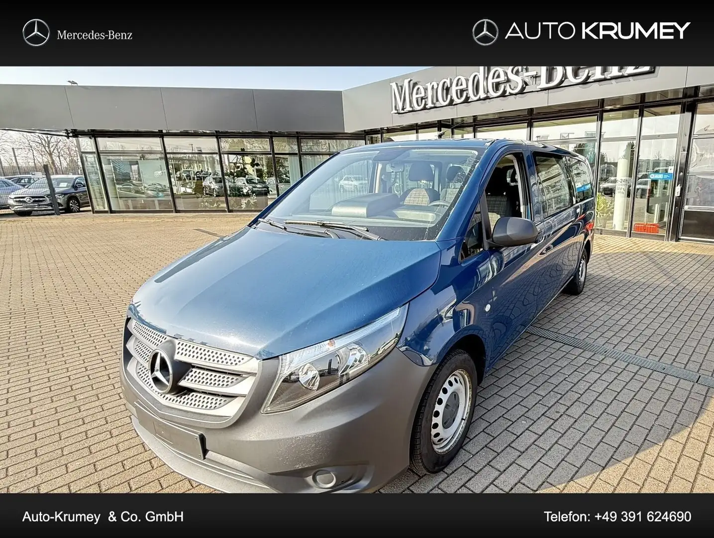 Mercedes-Benz Vito 111 BlueTEC Tourer PRO Extralang Bleu - 1