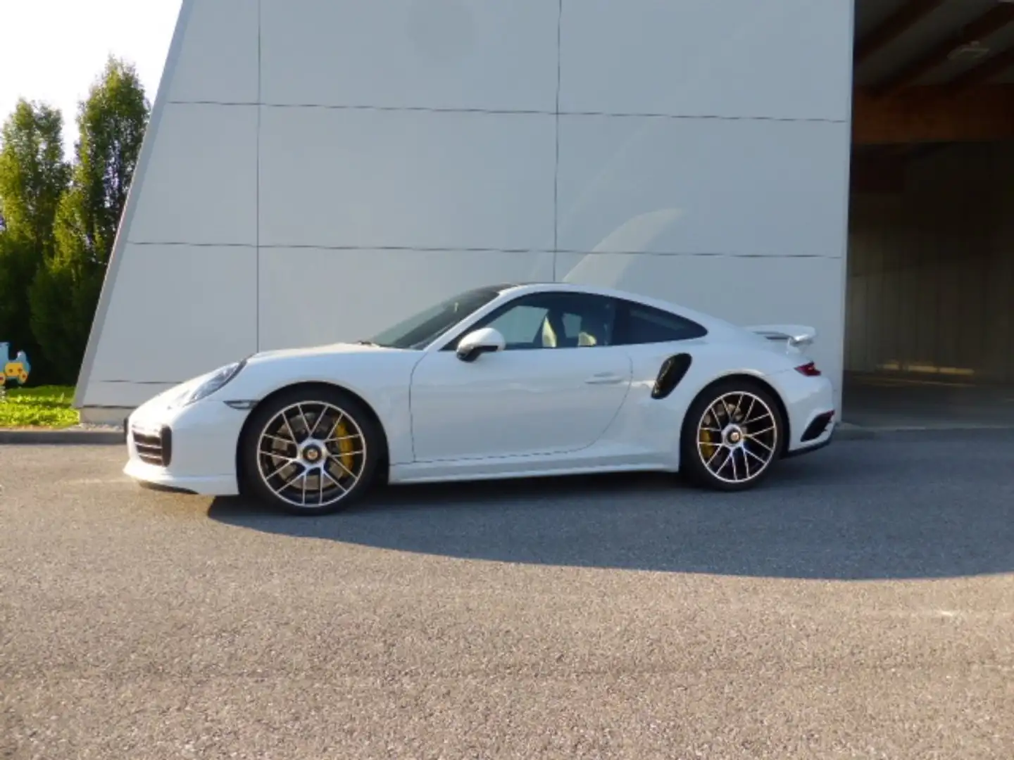 Porsche 911 991 Turbo S Blanc - 2