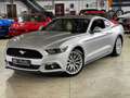 Ford Mustang ECOBOOST+LEDER+SHZ+DE-FHZG+UNFALLFREI+GARANTIE Silber - thumbnail 1