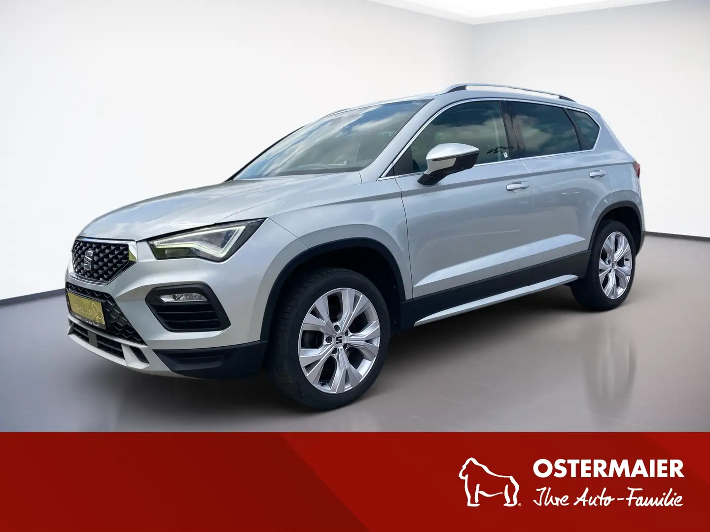 SEAT Ateca XPERIENCE 2.0TDI 150PS DSG LED.BEATS.NAVI.ACC.SHZG Срібний - 1