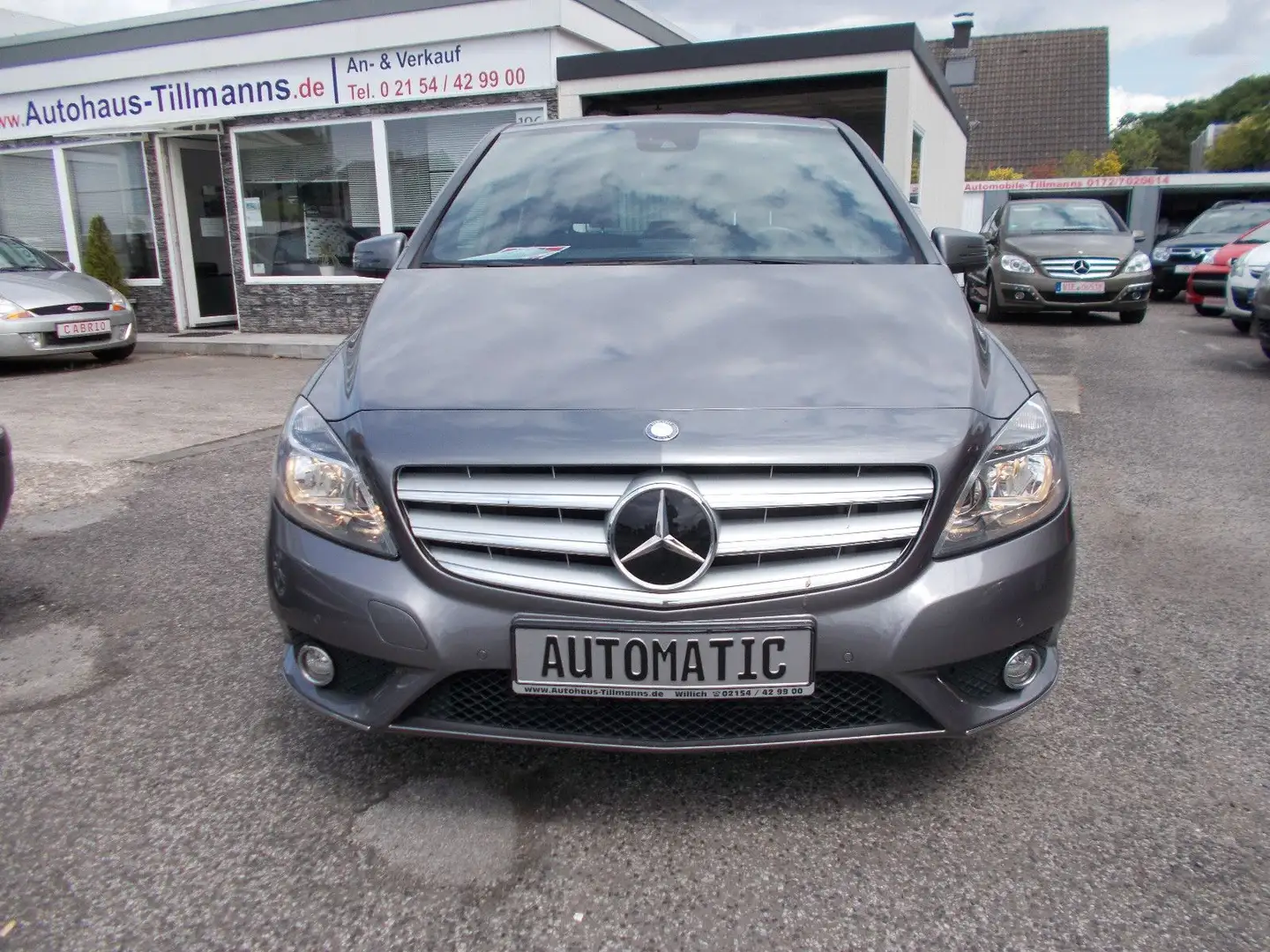 Mercedes-Benz B 200 B -Klasse  200 CDI Navi,Volleder,Automatic Gris - 2