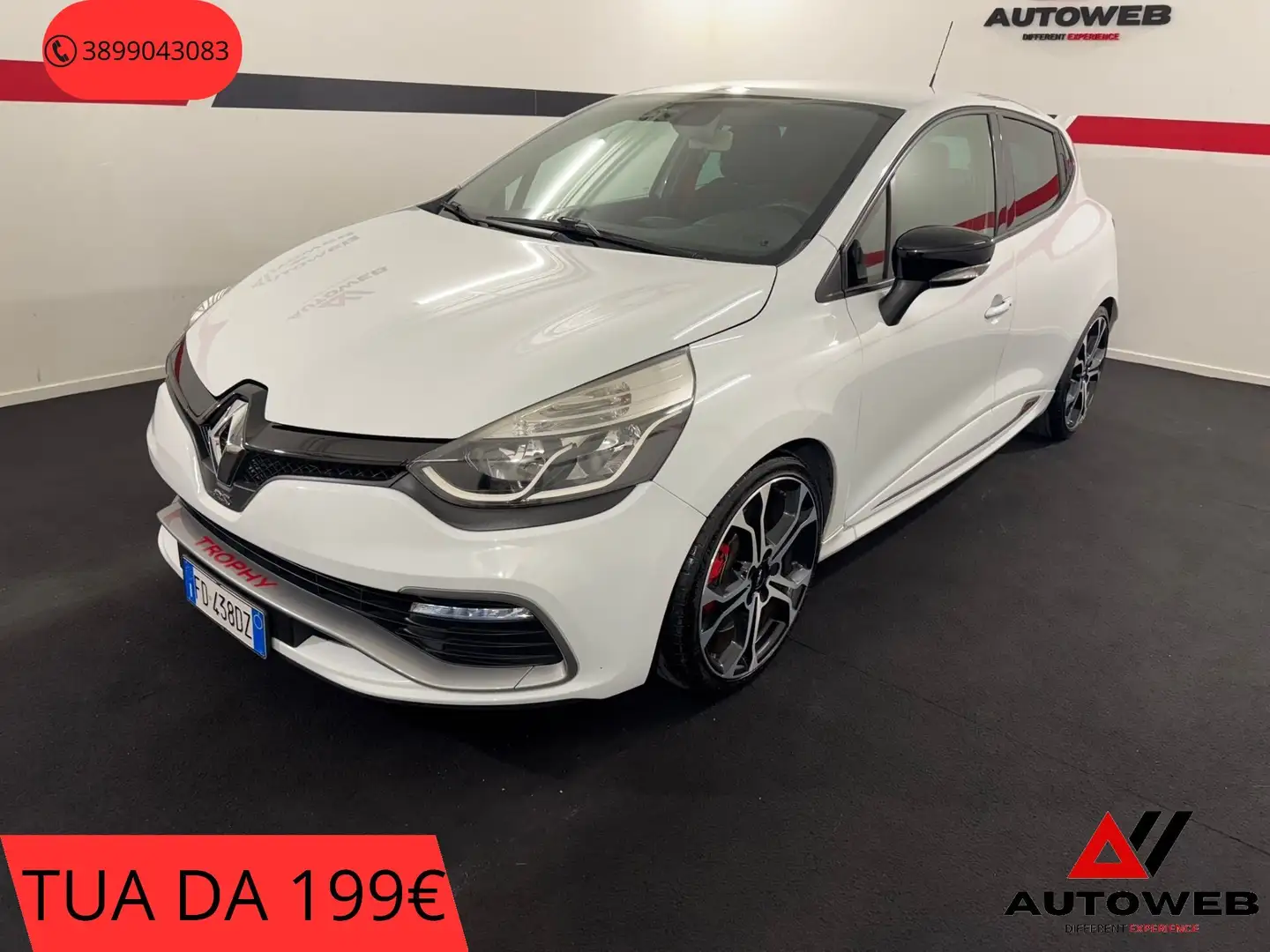 Renault Clio Clio R.S. Trophy *220 CV* SERIE NUMERATA* Blanc - 1