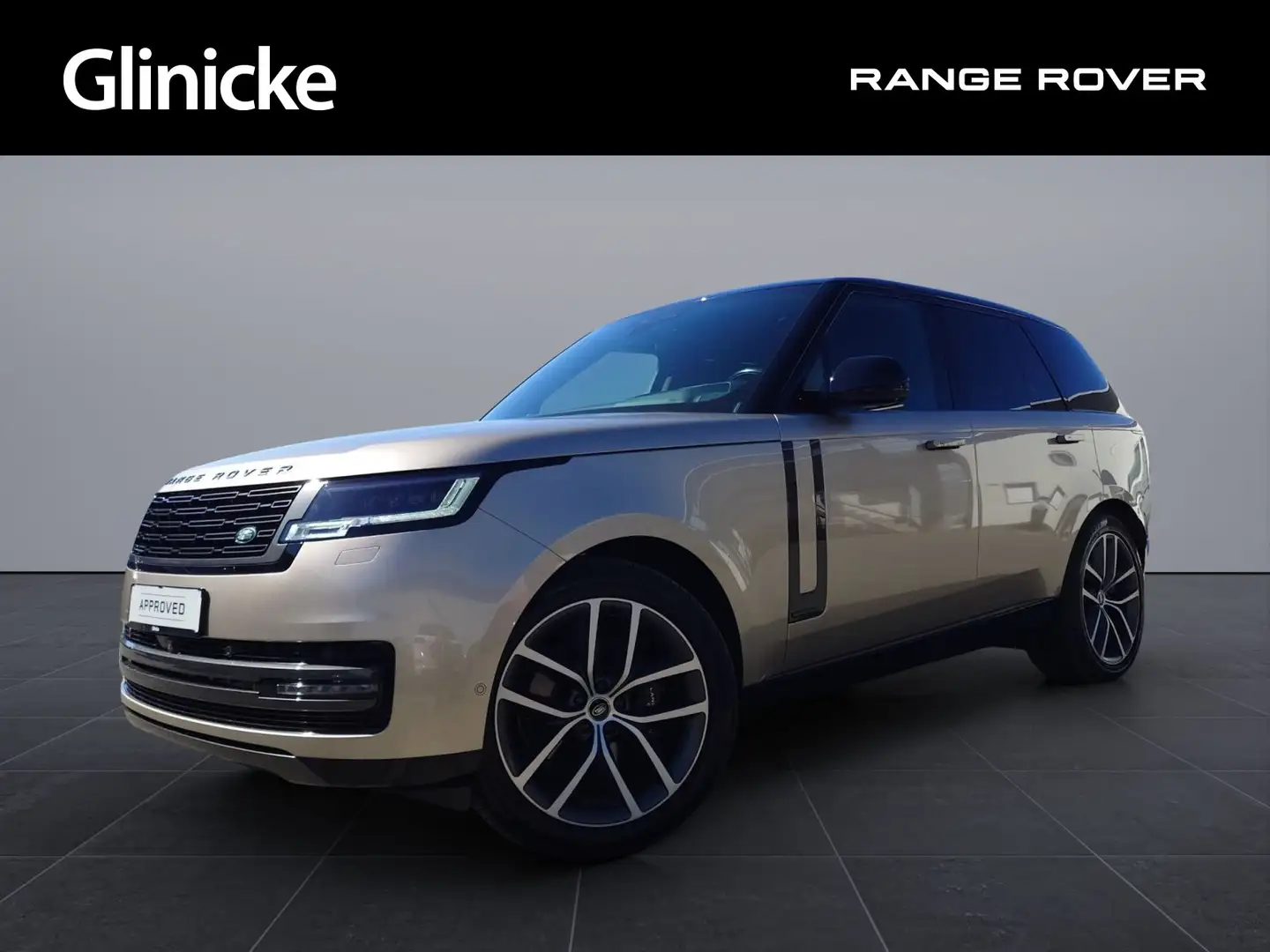 Land Rover Range Rover D350 Autobiography 22" AHK PixelLED Gold - 1