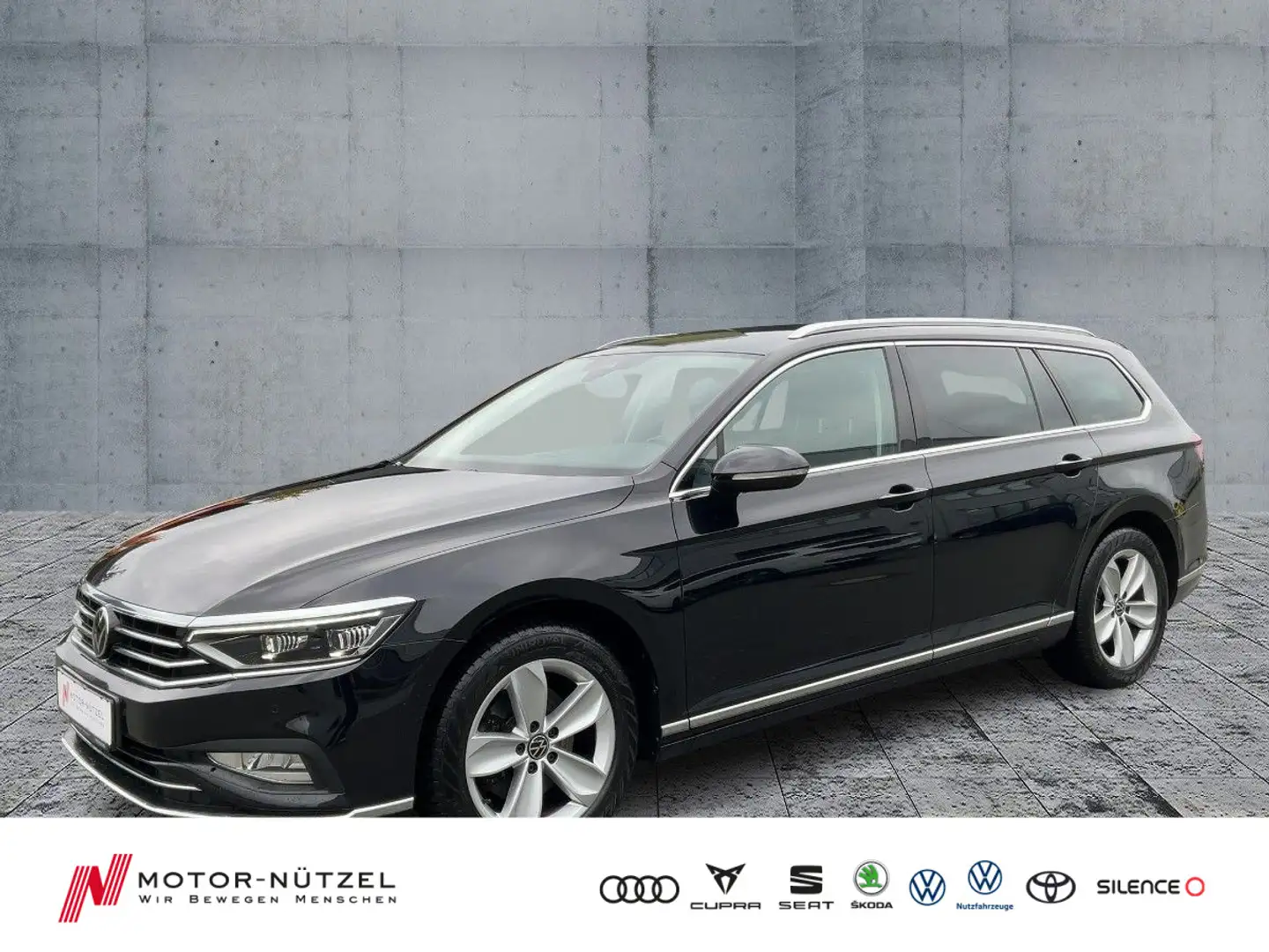 Volkswagen Passat Variant 2.0 TDI 4M DSG ELEGANCE MATRIX+NA Schwarz - 1