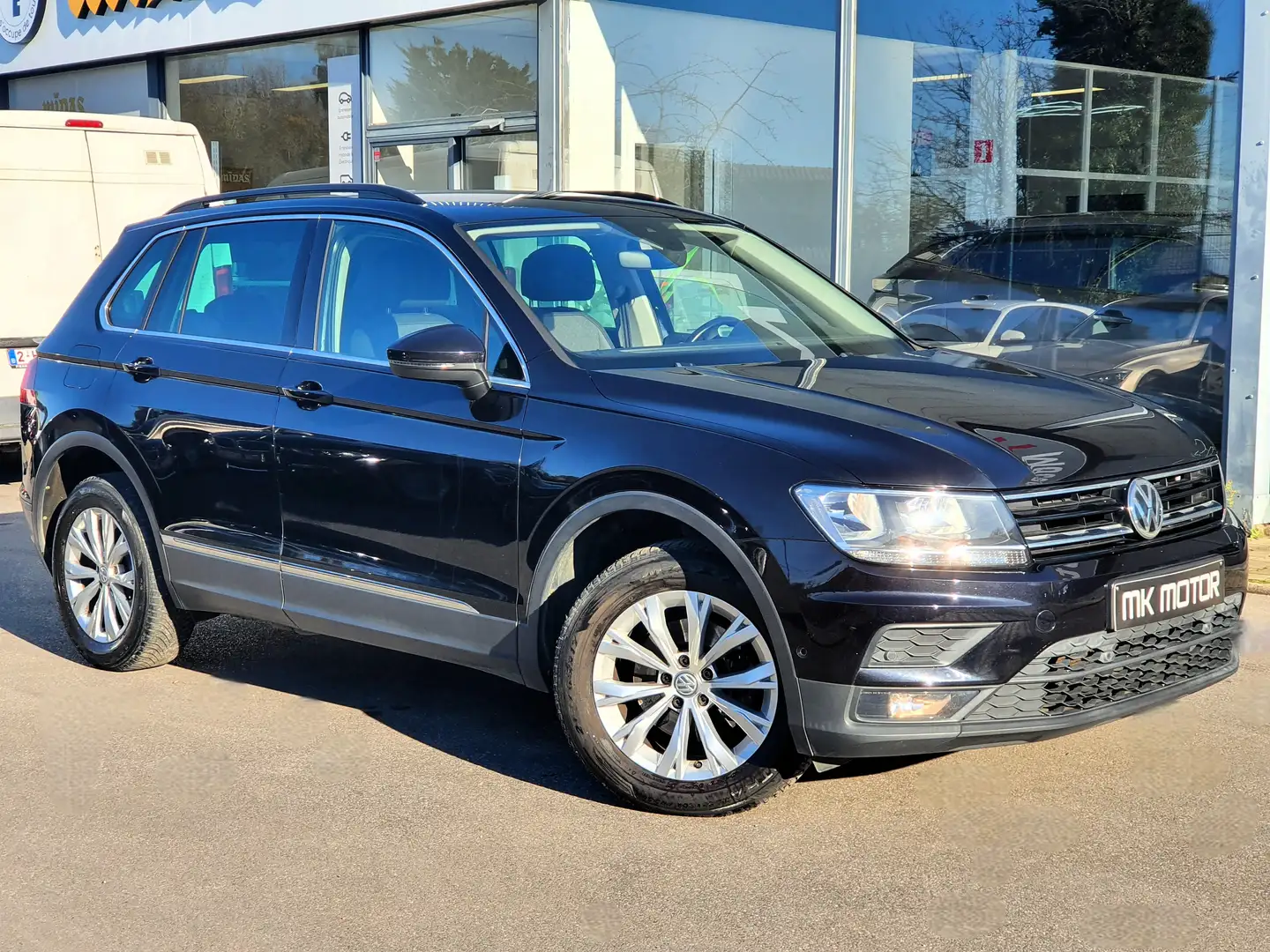 Volkswagen Tiguan 🟢2.0 TDi 150CV 4 MOTION / 1ER MAIN / CAMERA Zwart - 2