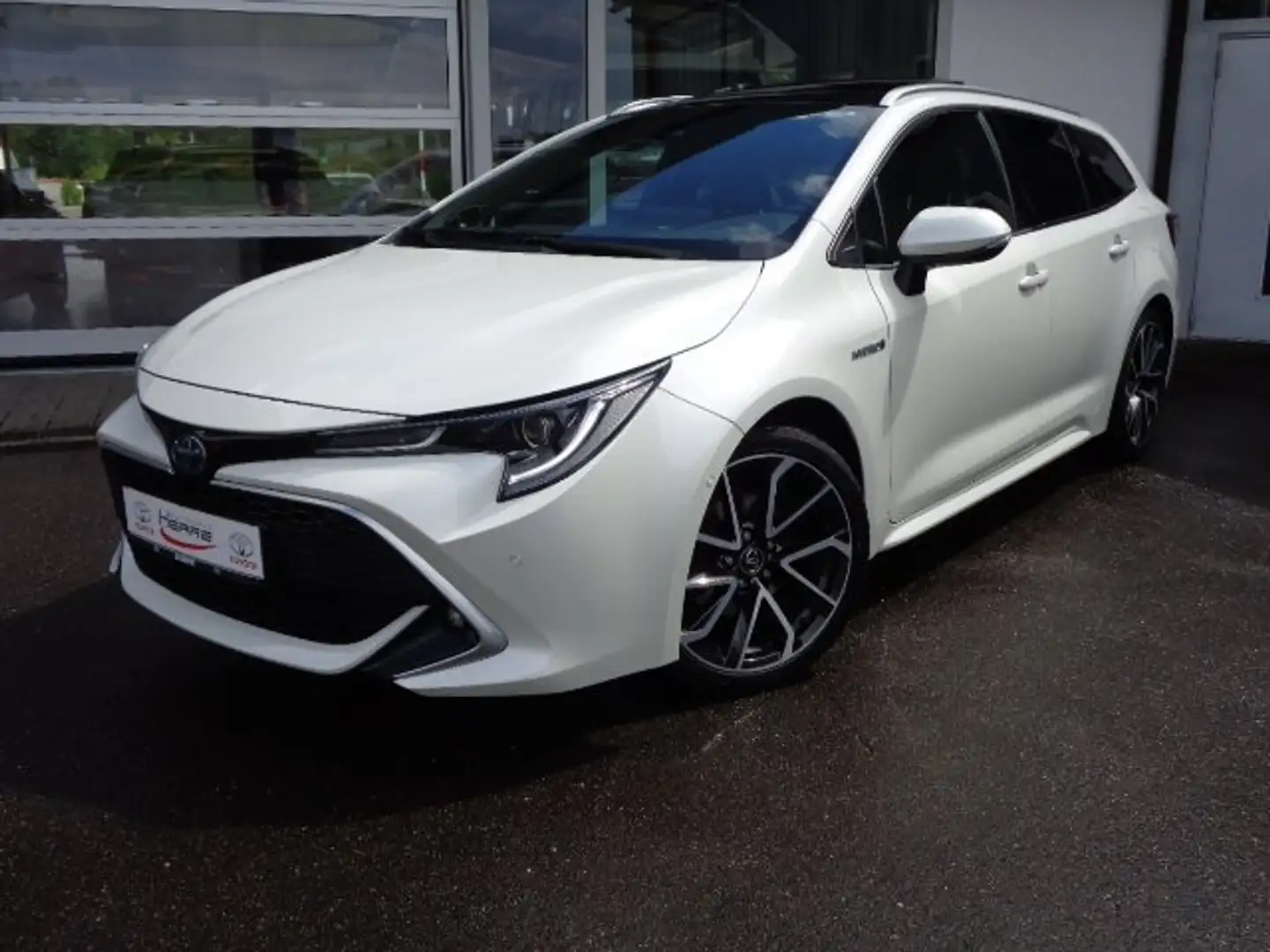 Toyota Corolla 2.0 Hybrid TS Lounge, Navi, Panodach, JBL Blanc - 1