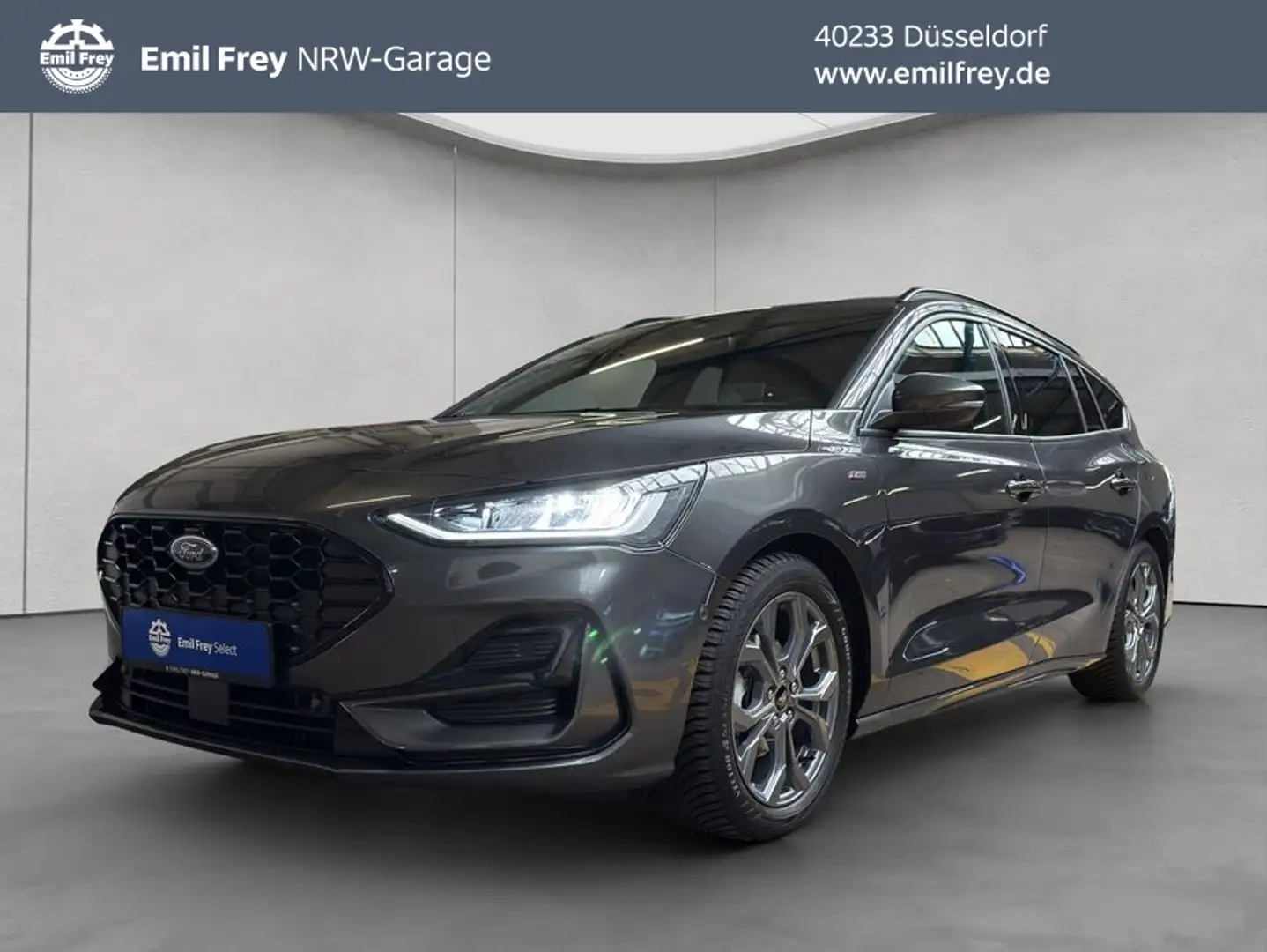 Ford Focus Turnier 1.0 EcoBoost Hybrid Aut. ST-LINE X Grau - 1