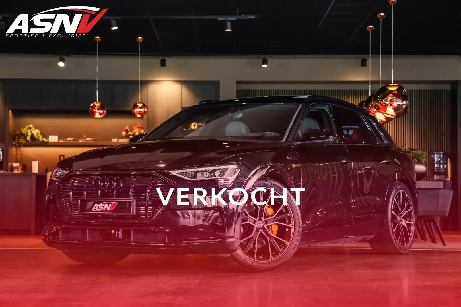 Audi e-tron 55 Quattro Pro Line Plus, 408 PK, Full/Black, Pano Zwart - 1
