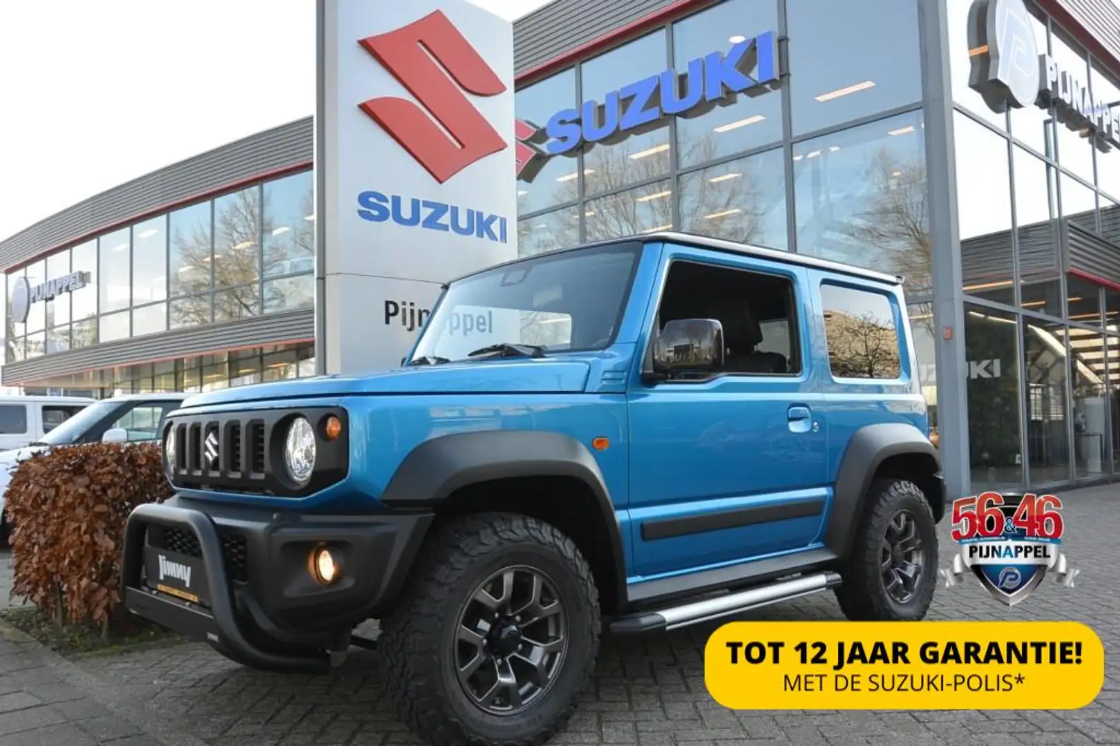 Suzuki Jimny 1.5 Stijl AllGrip (4x4) 4-persoons Navigatie/Leder Blauw - 1