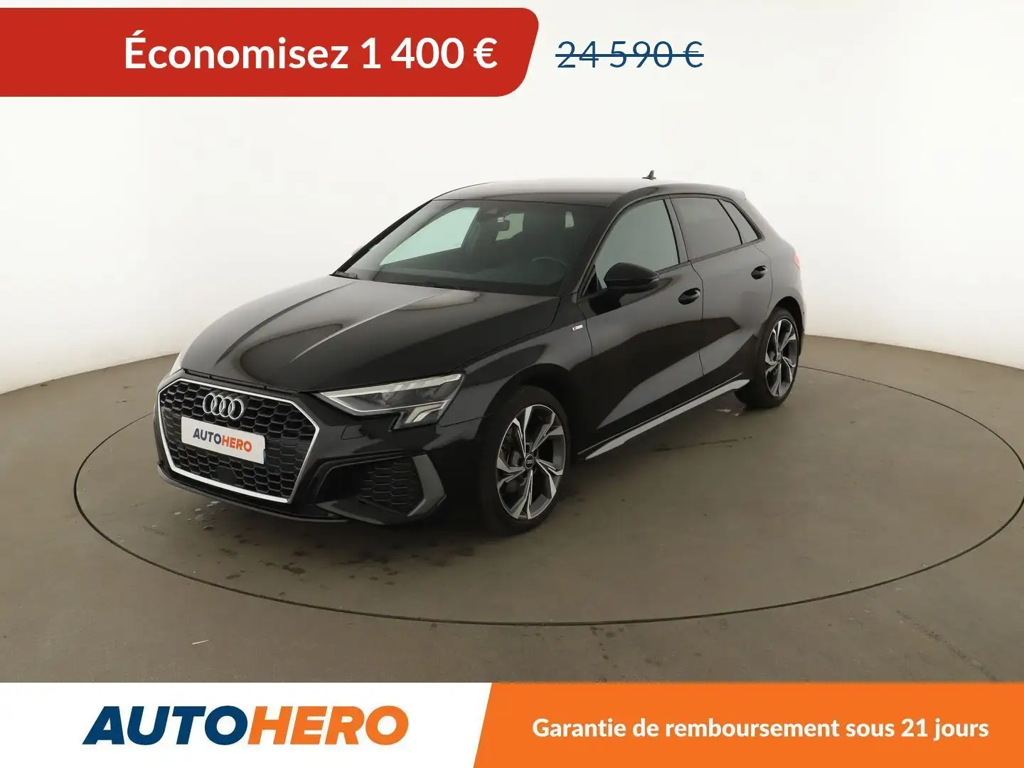 Audi 30 TFSI S Line Noir - 1