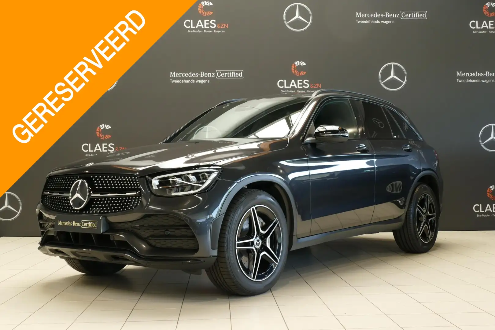 Mercedes-Benz GLC 200 200d 4MATIC AMG Line DOS 7318 Grijs - 1