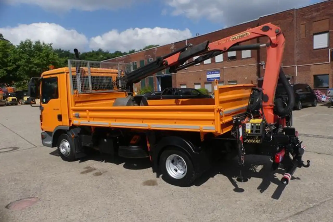 2010 MAN TGL 8.220 Meiller Kran Palfinger*Klima*Temp*2AHK, photograph 11