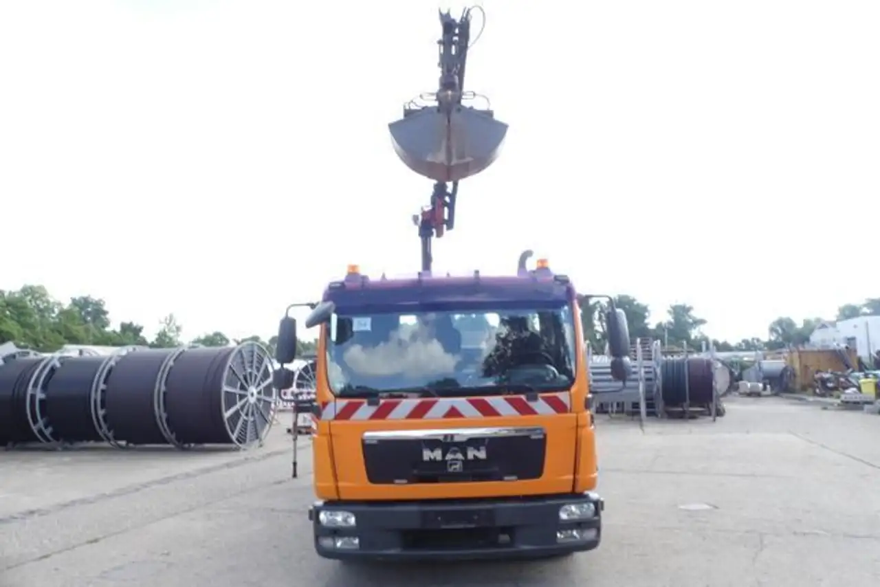 2010 MAN TGL 8.220 Meiller Kran Palfinger*Klima*Temp*2AHK, photograph 2