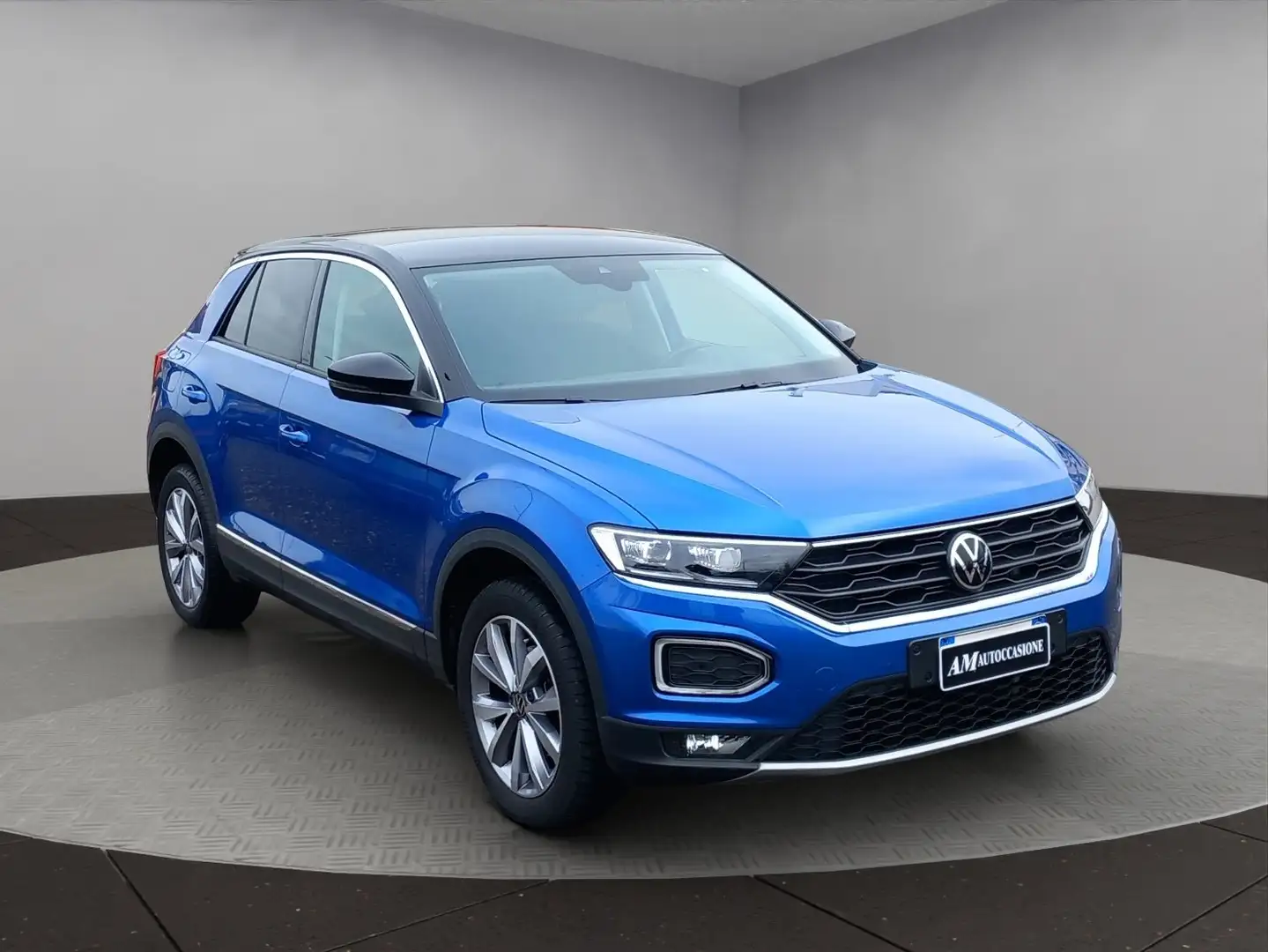 Volkswagen T-Roc 1.5 tsi Style 150 cv GARANZIA VW FINO AL 01/2026 Blu/Azzurro - 1