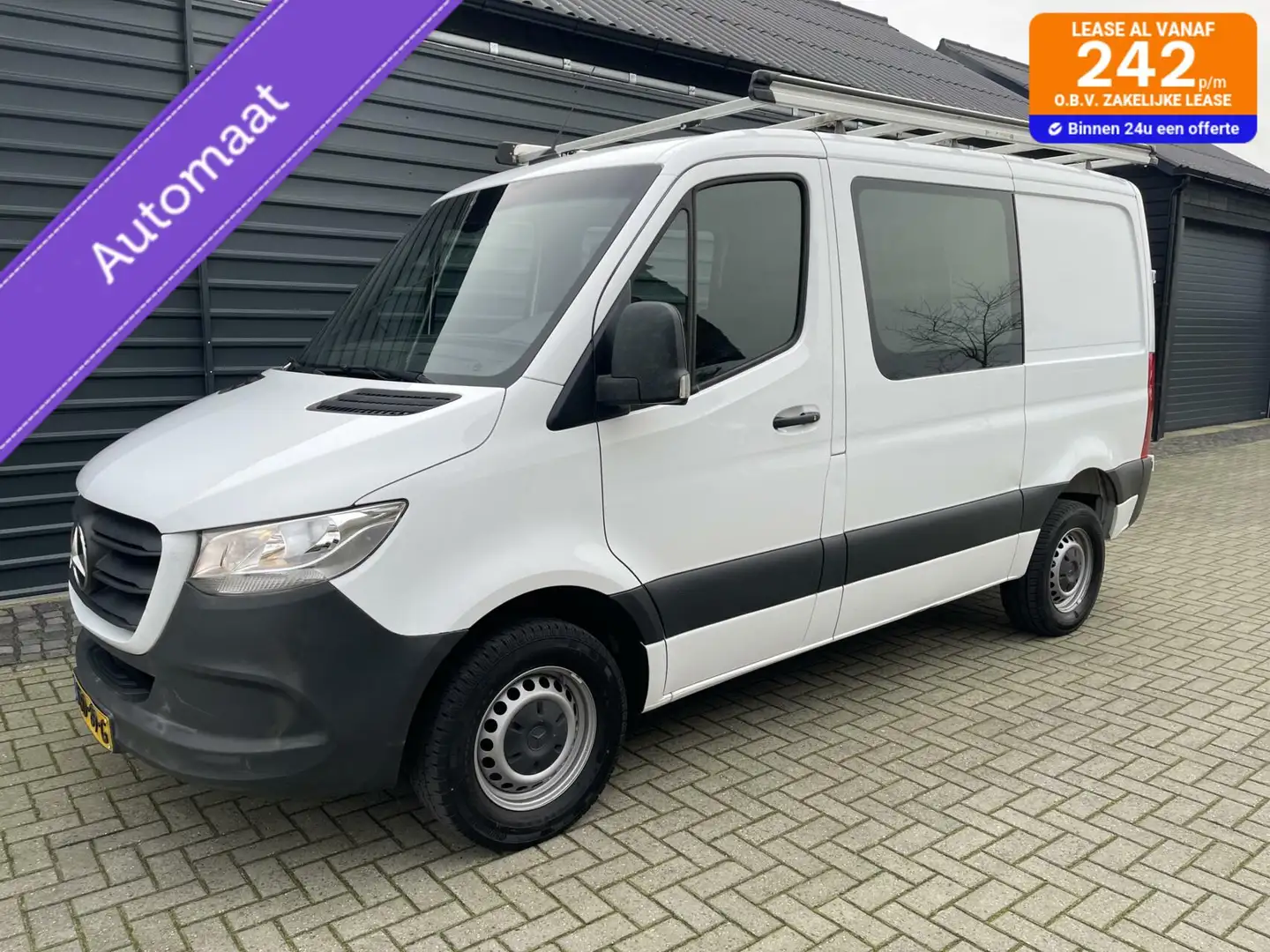 Mercedes-Benz Sprinter 311 Automaat Dubbel Cabine Airco Cruise Blanc - 1