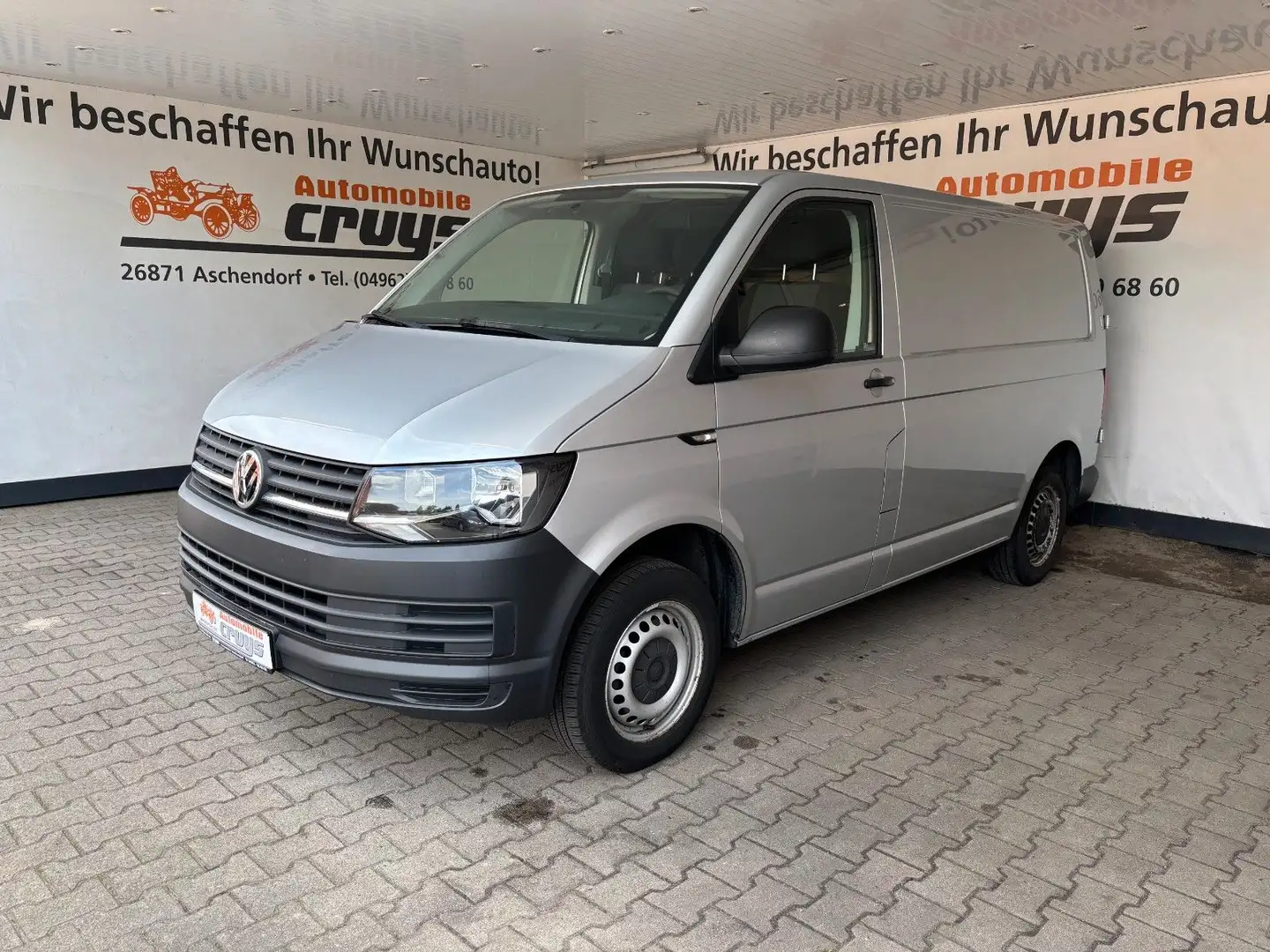 Volkswagen T6 Transporter / Kasten Kurz EU6 Zilver - 1