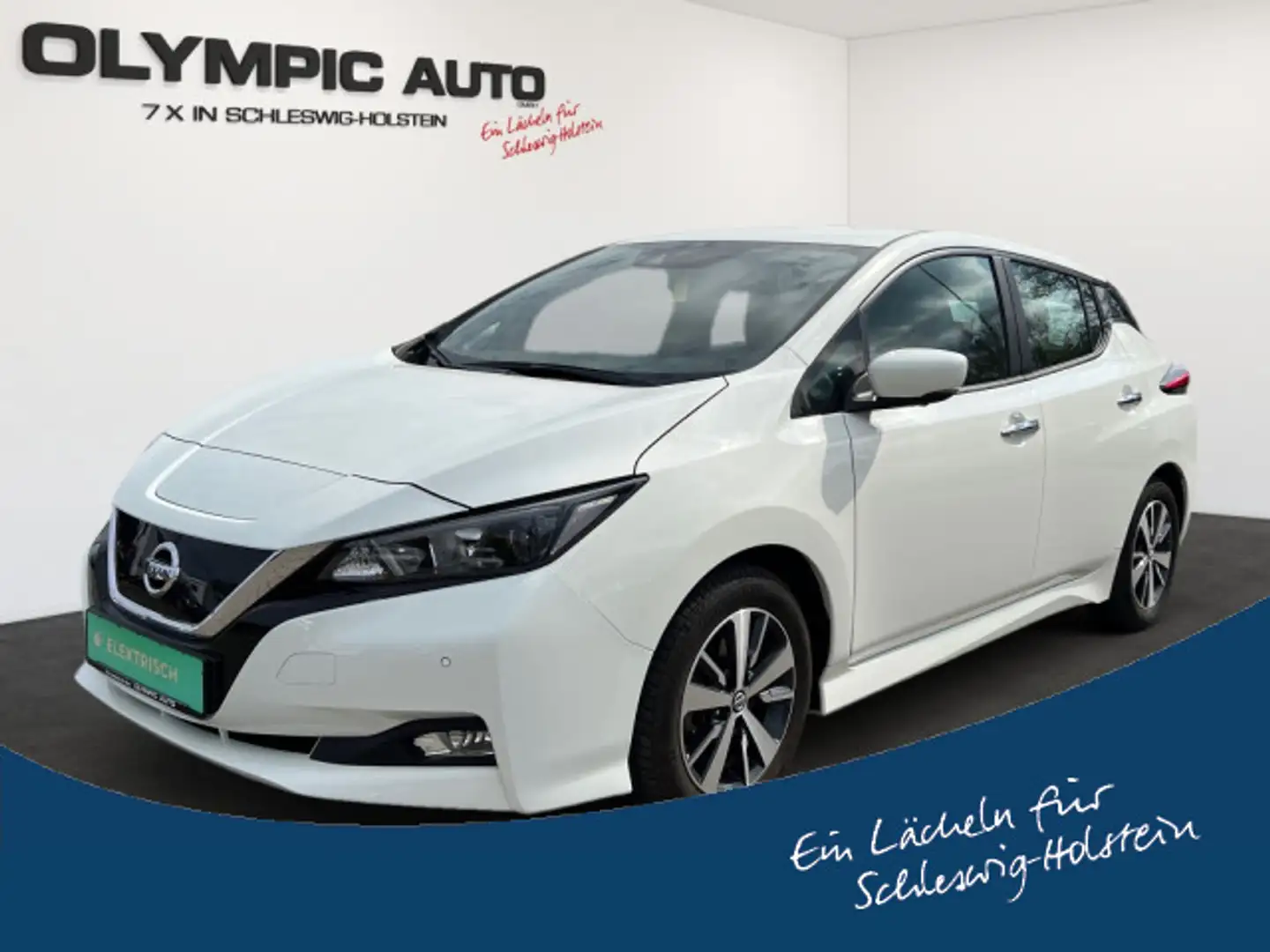 Nissan Leaf 40kWh Acenta 360°KAMERA SITZHZG KLIMAAT DAB Weiß - 1