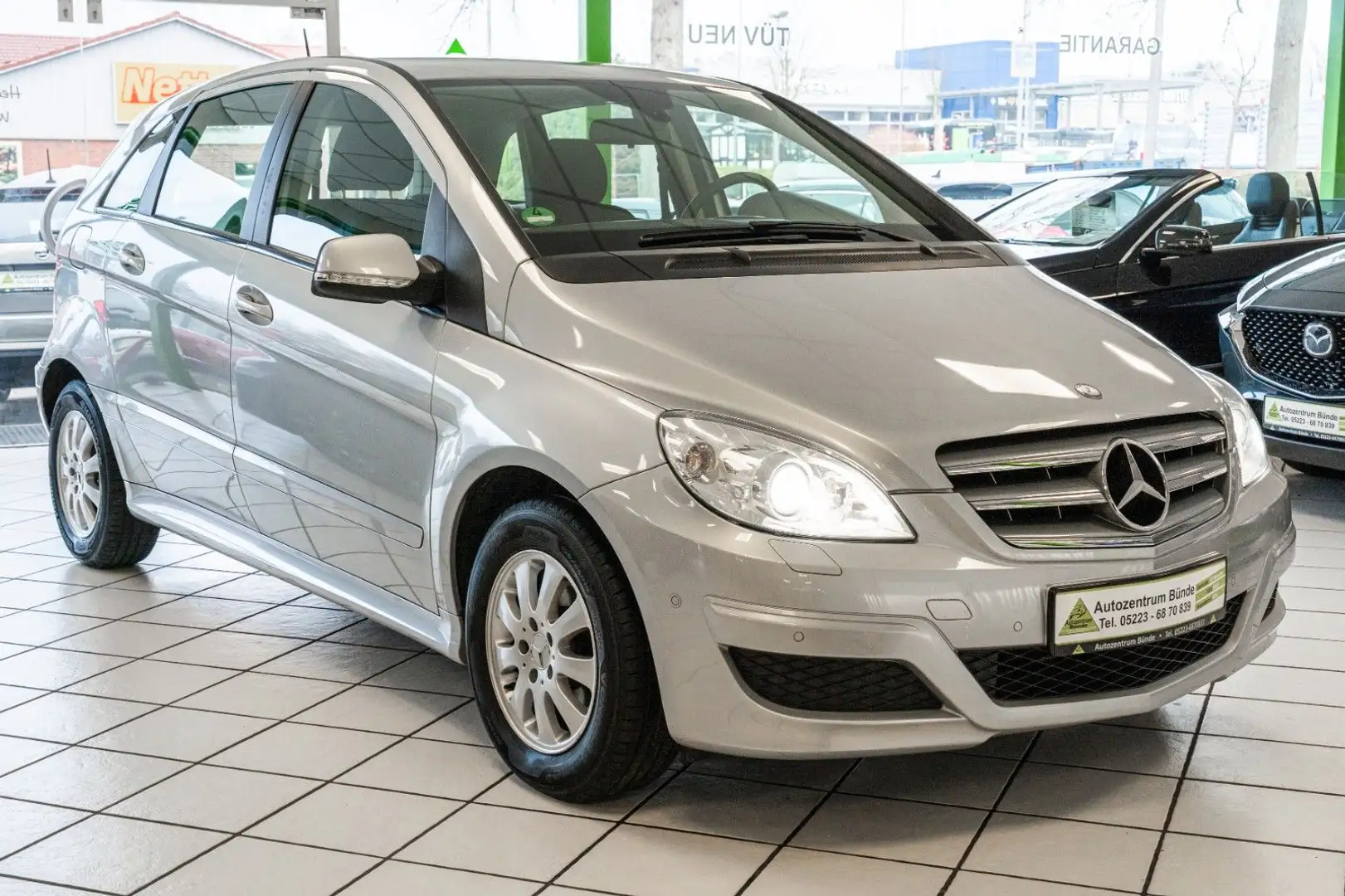 Mercedes-Benz B 170 Automatik Xenon 116 PS 72.600 km Silber - 2