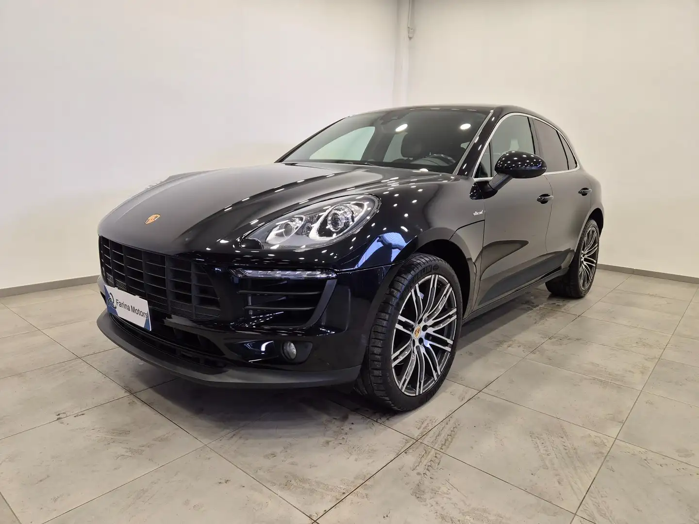 Porsche Macan 3.0d S 250cv - Limitatore - Sens. park. Noir - 1