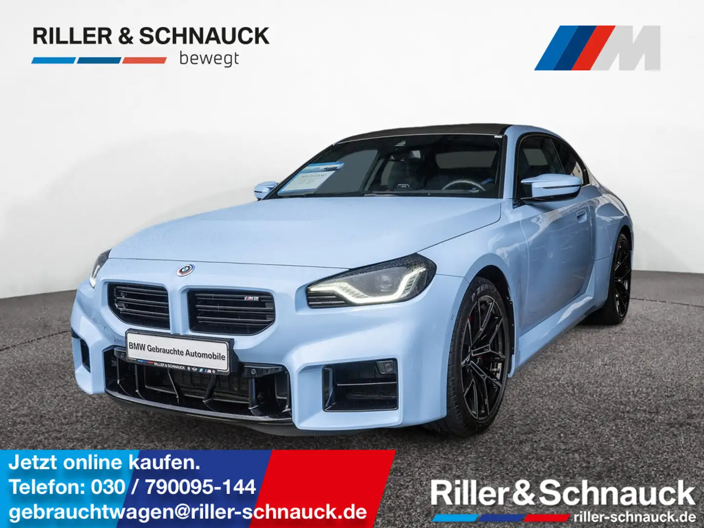 BMW M2 LED+H/K+KAM+NAVI+LEDER+MEM+KEYLESS+KLIMAAU - 1