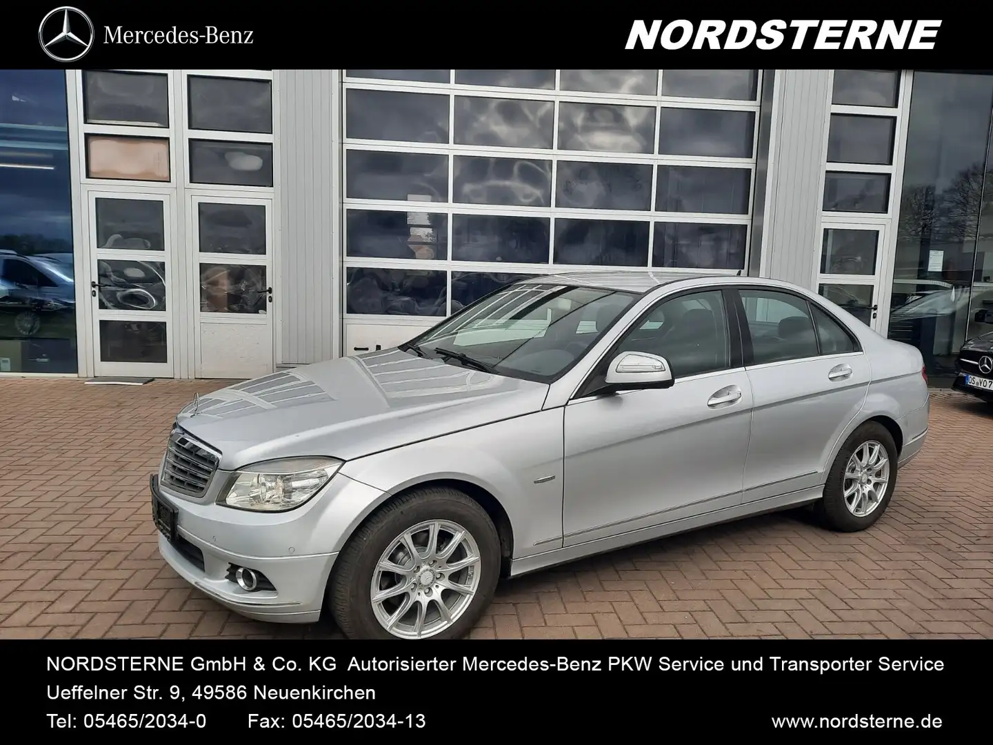 Mercedes-Benz C 200 C 200 CDI Elegance+KLIMA+NAVI+PTS+SITH  Klima/BC Zilver - 1