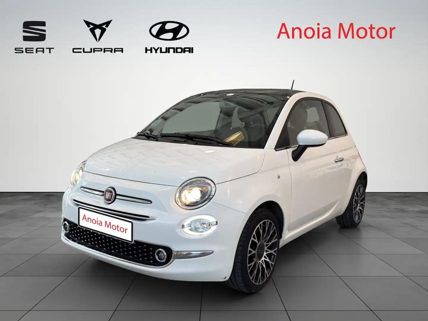 Fiat 500 1.0 Hybrid Monotrim 52kW Blanco - 1