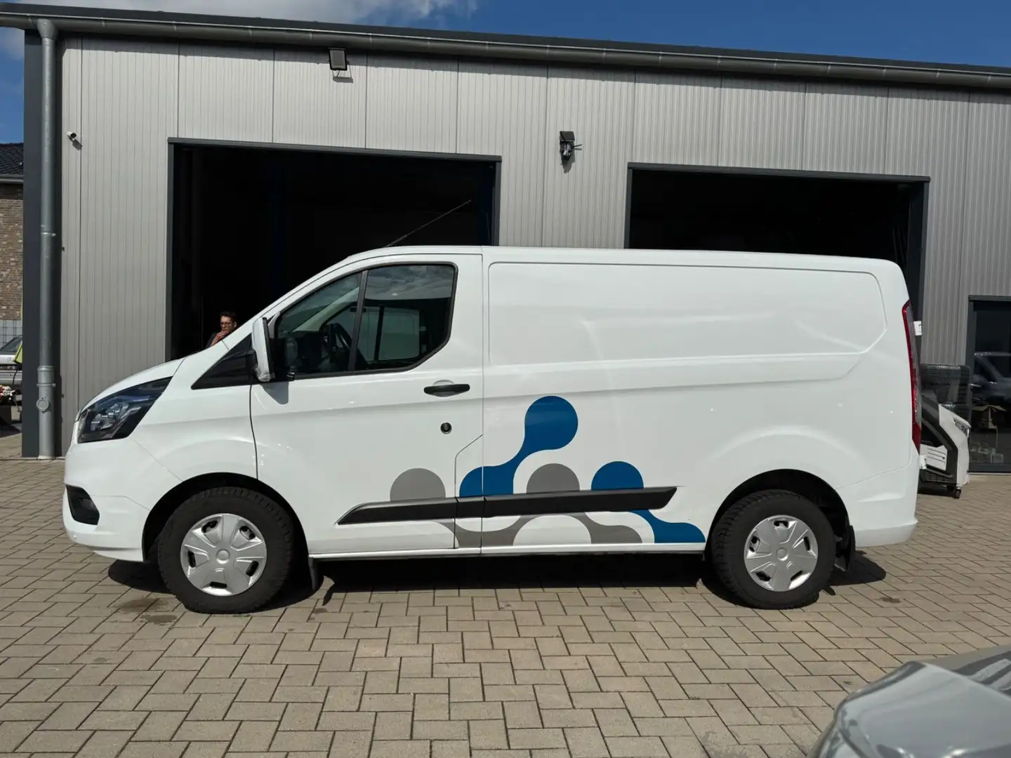 Ford Transit Custom Kasten L1 Kamera/Standheizung/AHK Blanc - 2