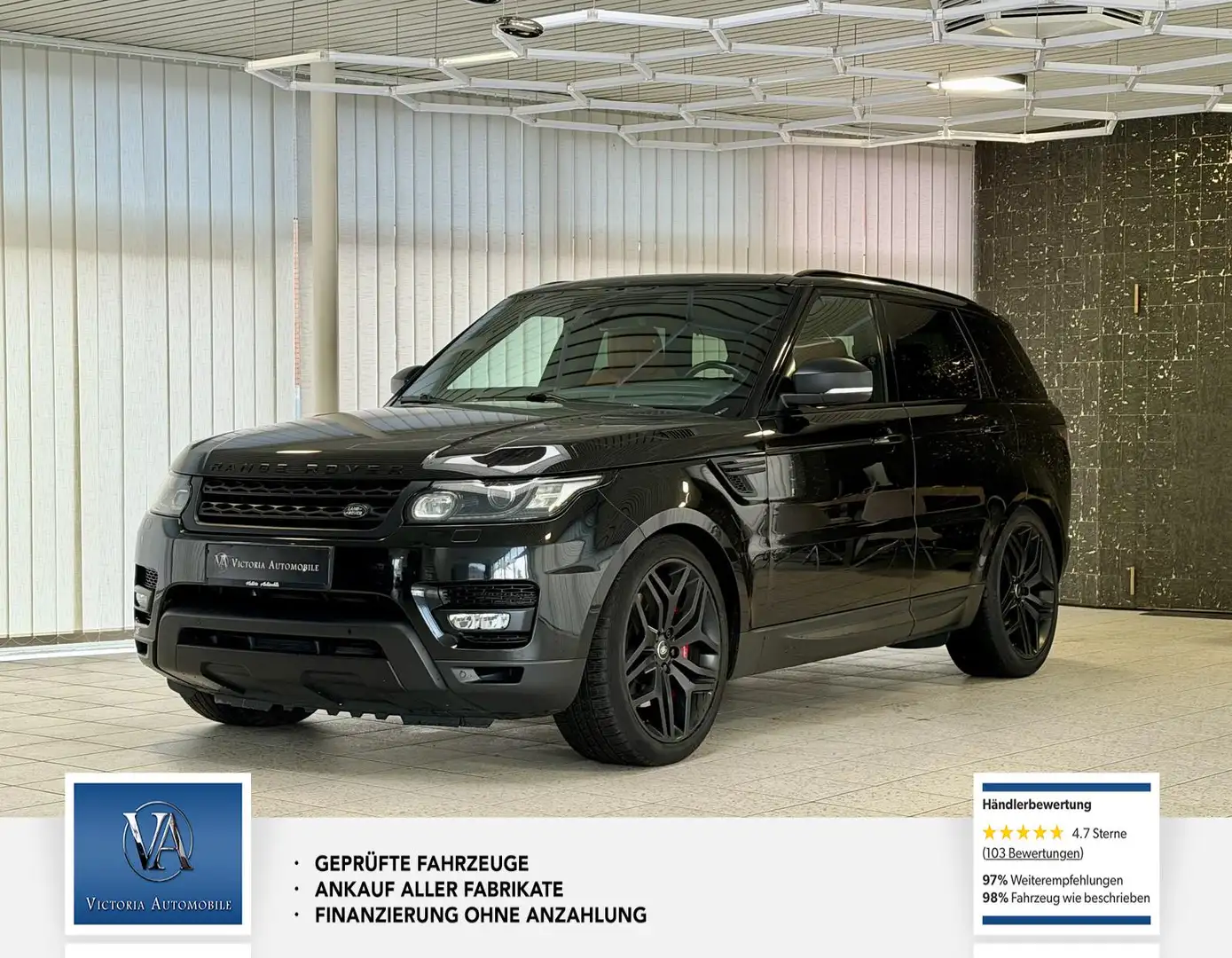 Land Rover Range Rover Sport HSE Dynamic 2 Hand. Rückfahrkamera. Soundsystem Negro - 1