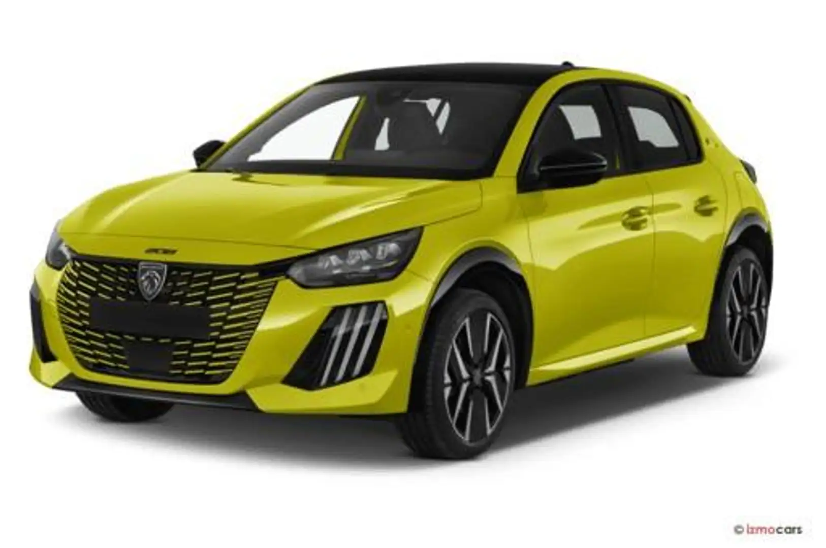 Peugeot 208 E 54 kWh 156 Allure 115 kW (156 PS), Automatik Gelb - 1