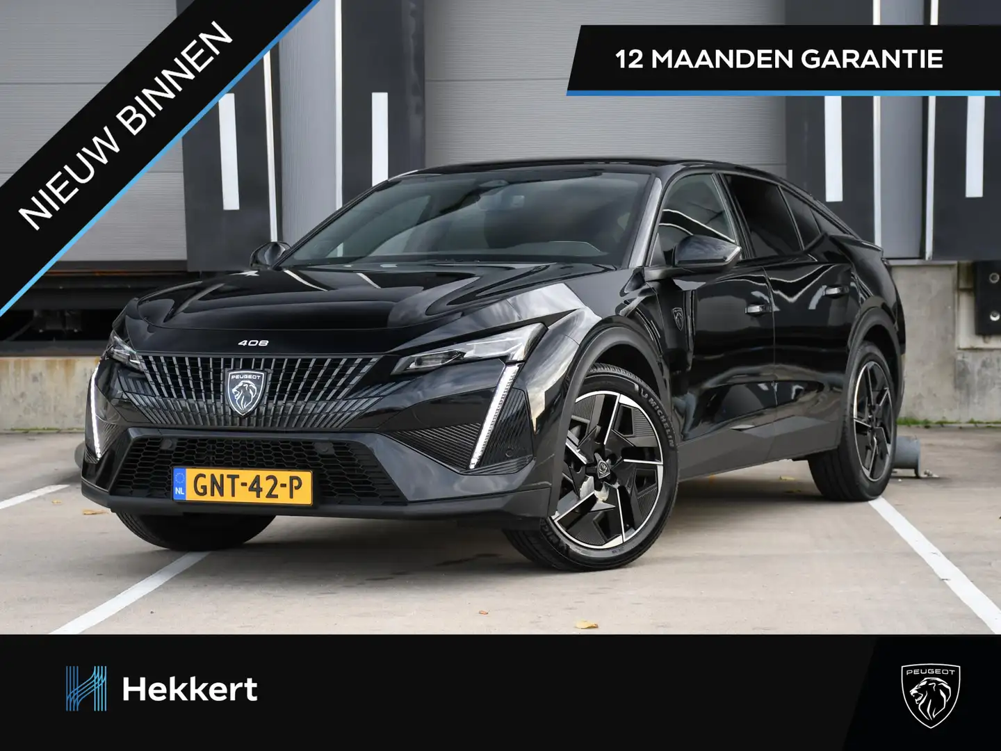 Peugeot 408 GT 1.2 Hybrid 136pk Automaat 19''LM | ADAPT. CRUIS Noir - 1