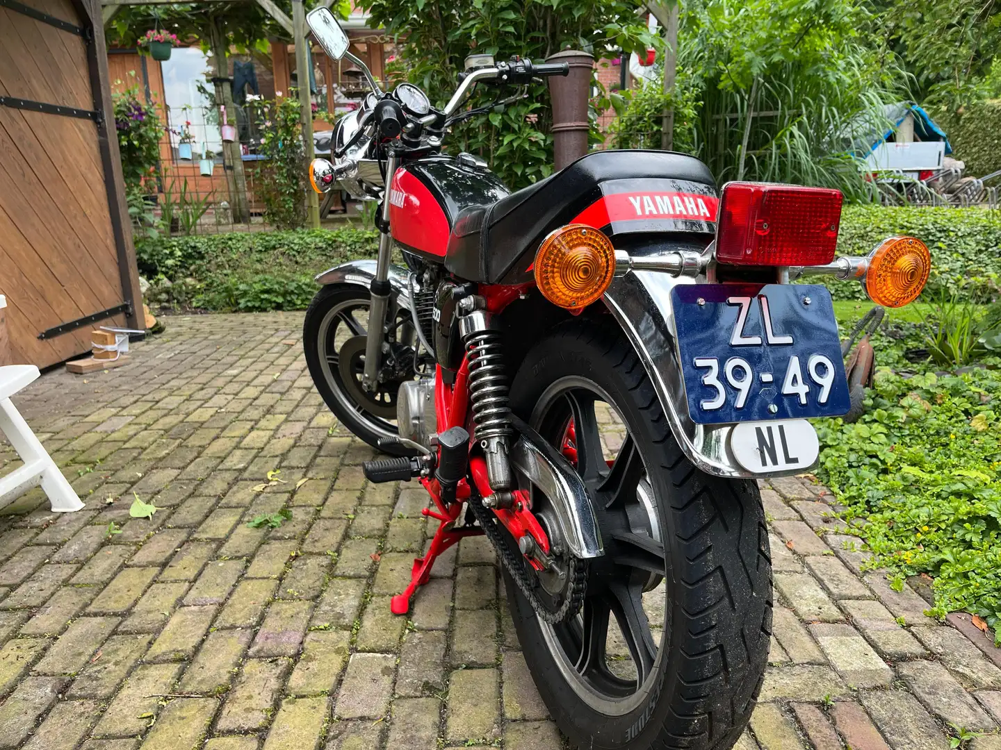 Yamaha SR 500 SR500 Rood - 2