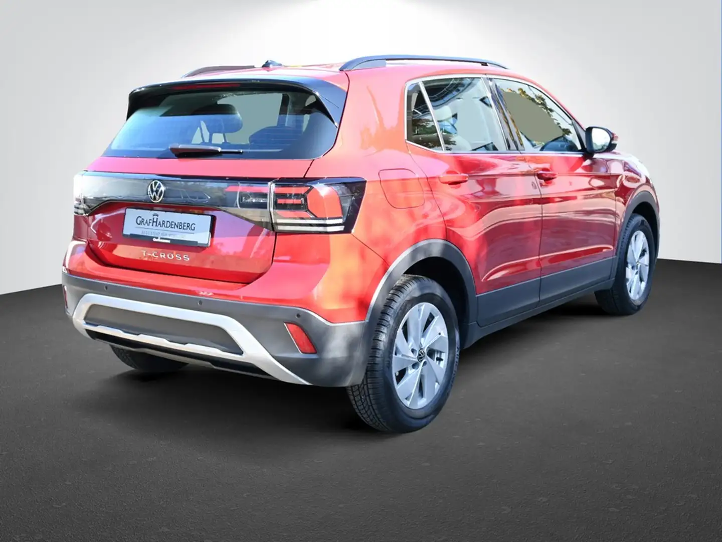 Volkswagen T-Cross 1.0 TSI Automatik Life IQ Drive SzHzg ACC LED Rouge - 2