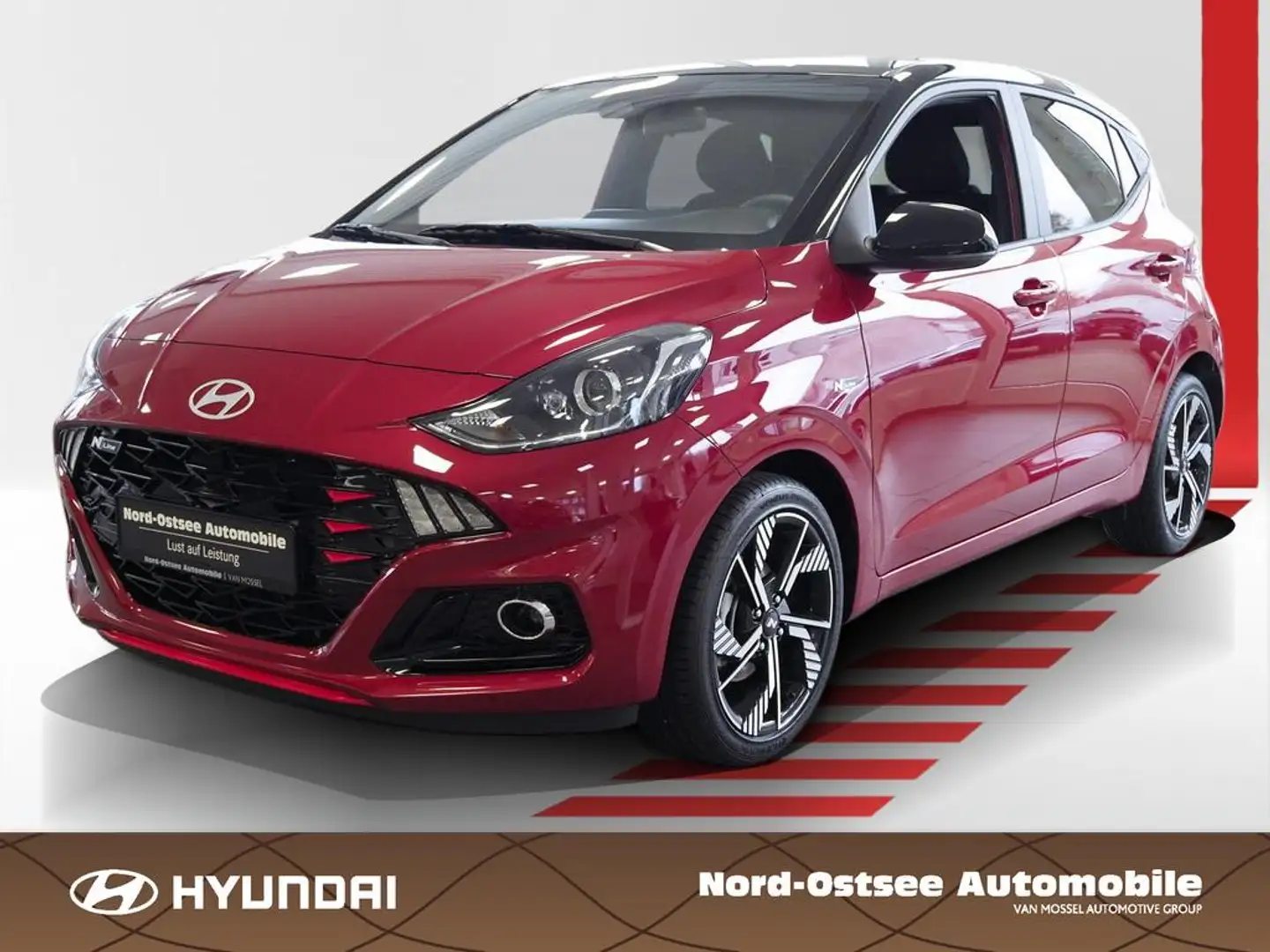 Hyundai i10 FL N Line Dachlackierung Rojo - 1