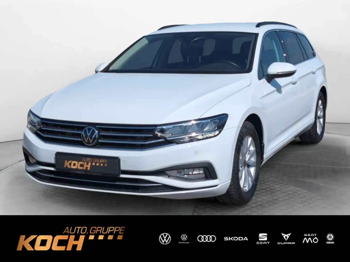 Volkswagen Passat Variant 2.0TDI Business Navi LED AHK Kame Weiß - 1