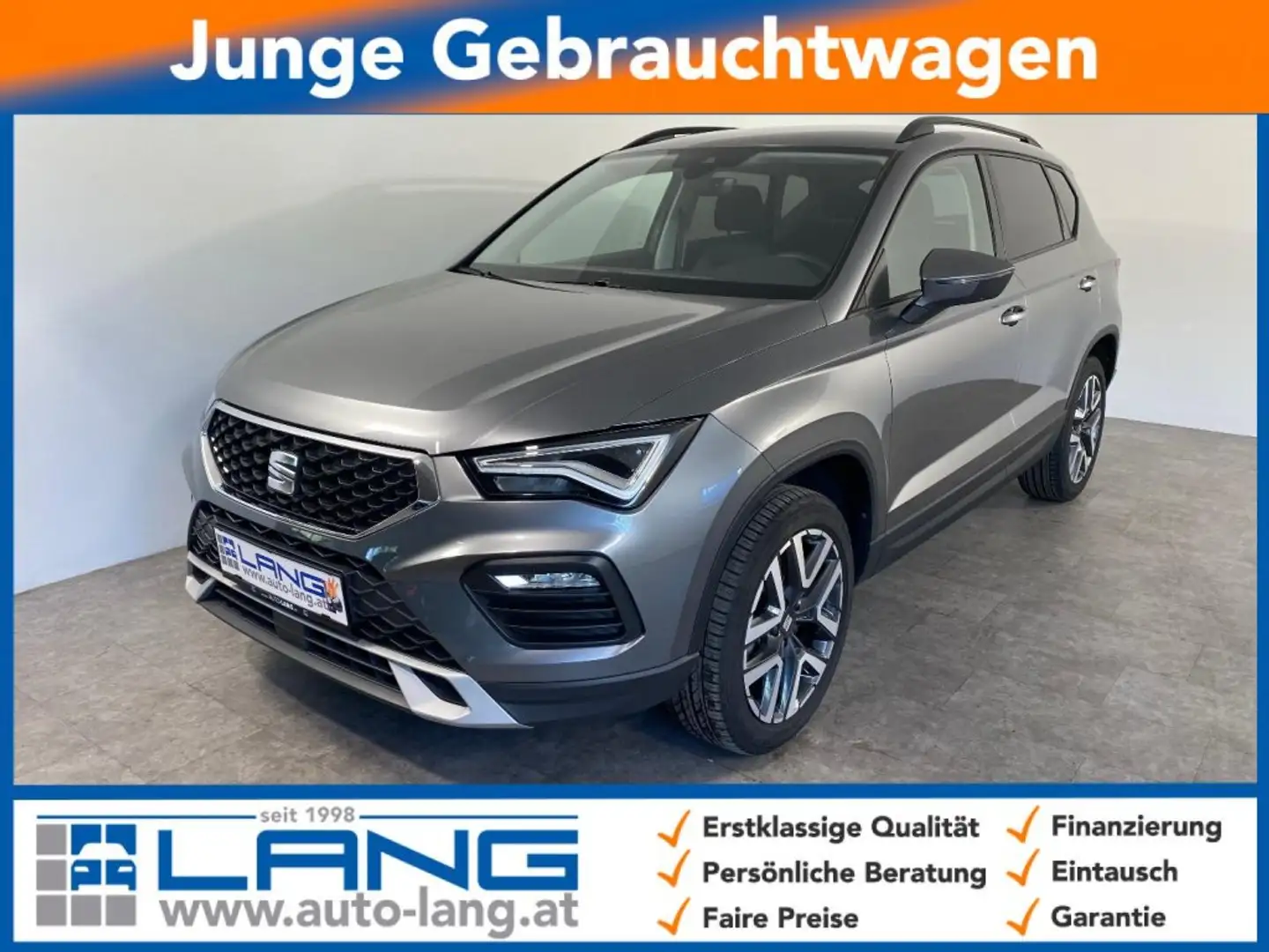 SEAT Ateca 1,5 TSI DSG Style LED*RFK*ACC Šedá - 1