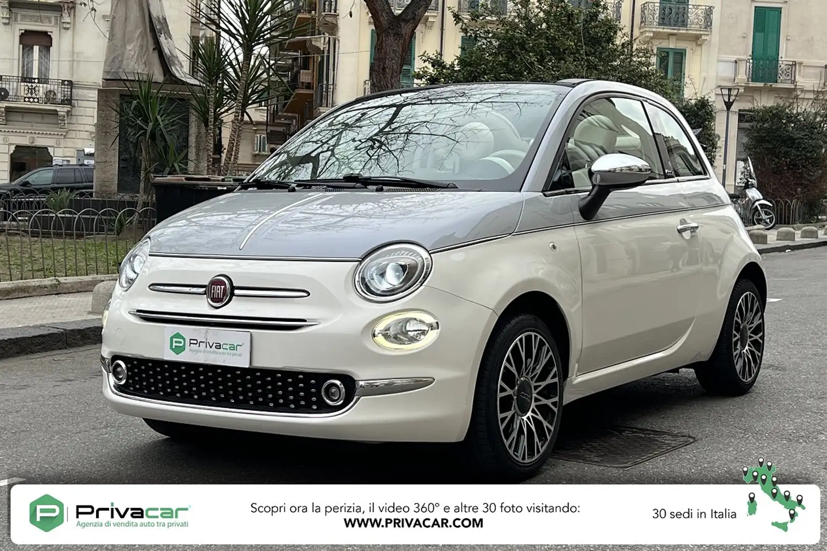 Fiat 500C 500 C 1.2 Collezione Bianco - 1