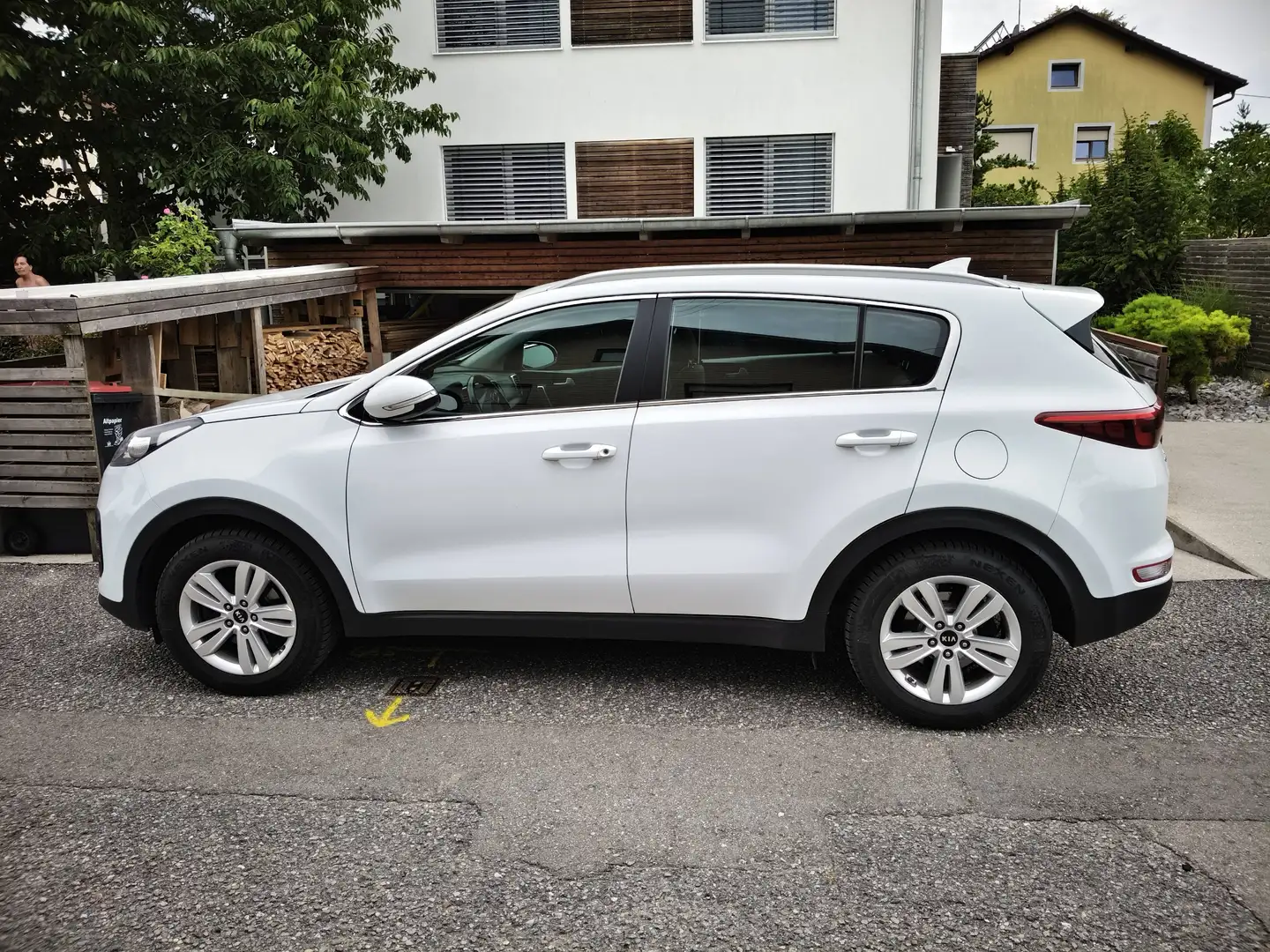Kia Sportage Sportage 1,7 CRDI ISG Silber Silber Weiß - 2