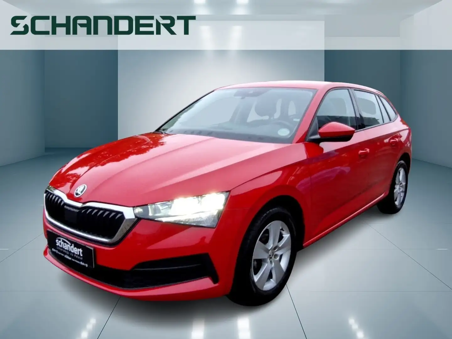 Skoda Scala 1.0 TSI Cool LED Klima Sitzheizung PDC DAB Rot - 1