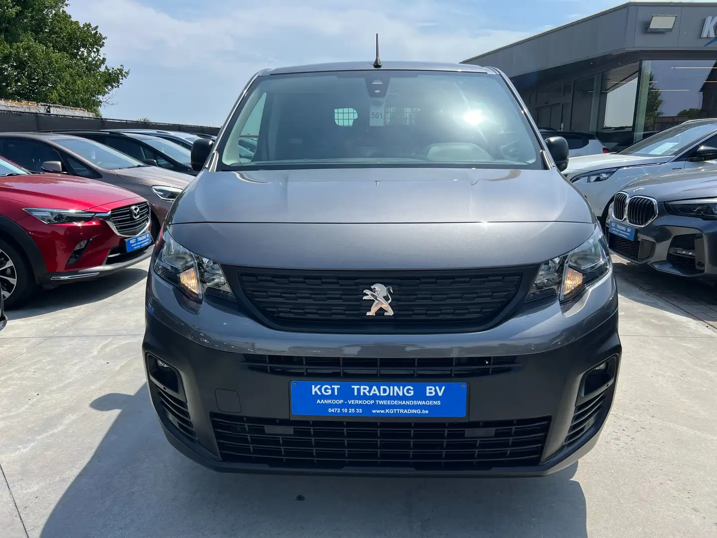 Peugeot Partner 1.5 BLUEHDI 3 ZIT CARPLAY BLUETOOTH PDC AIRCO Gris - 2