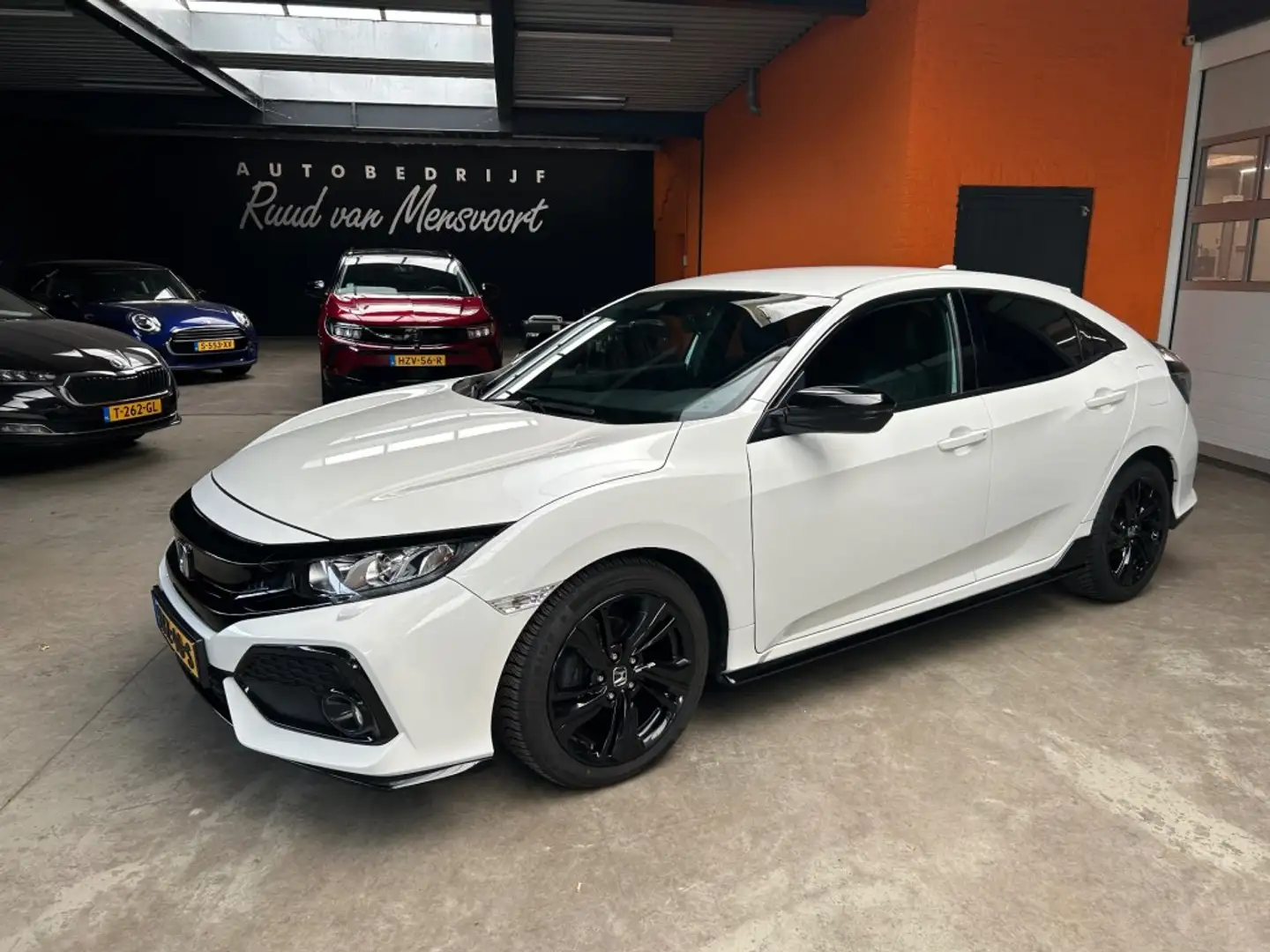 Honda Civic 1.0 I-VTEC EXECUTIVE / Leder / Camera / ad-Cruise Blanc - 1