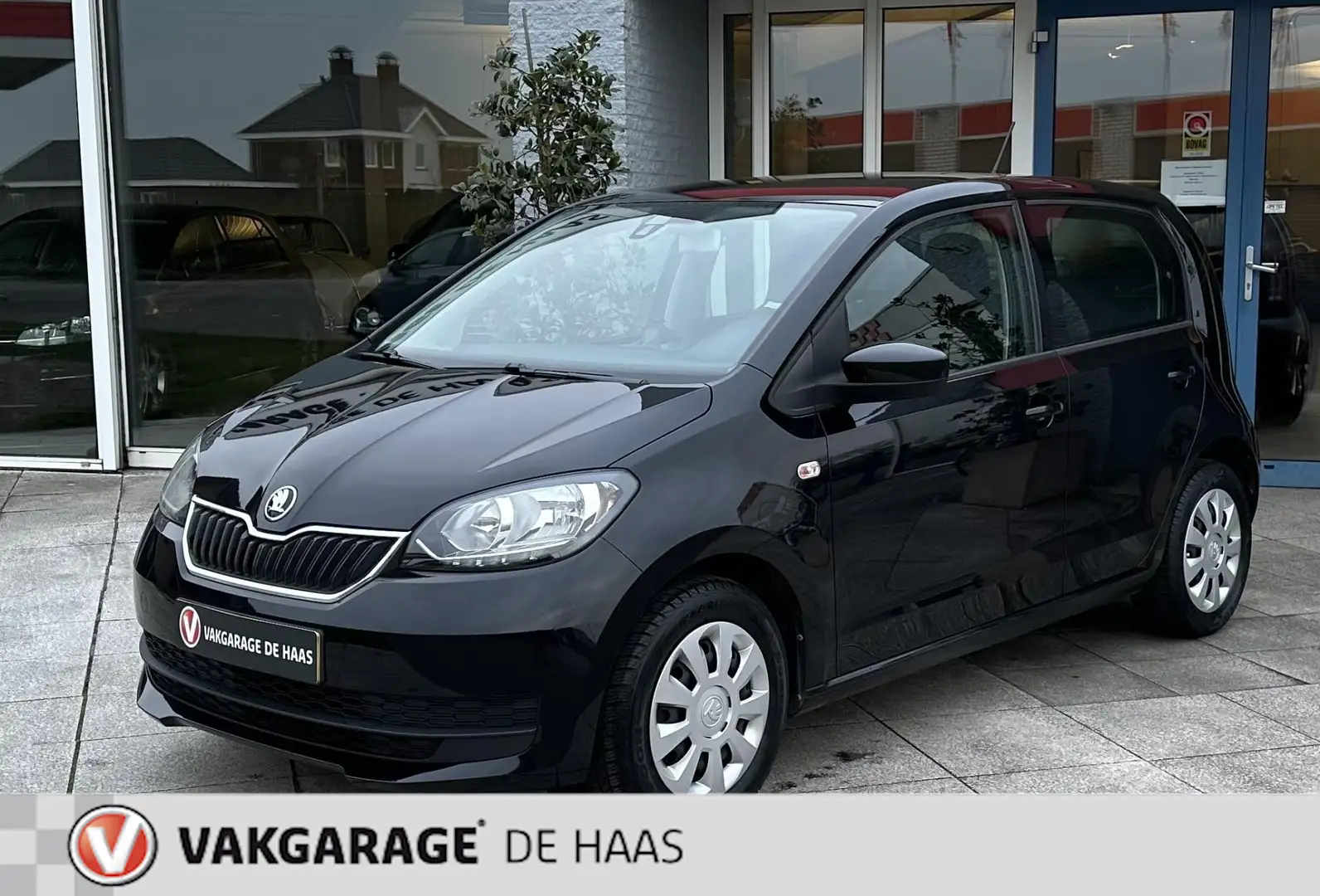 Skoda Citigo 1.0 Greentech Ambition Zwart - 1