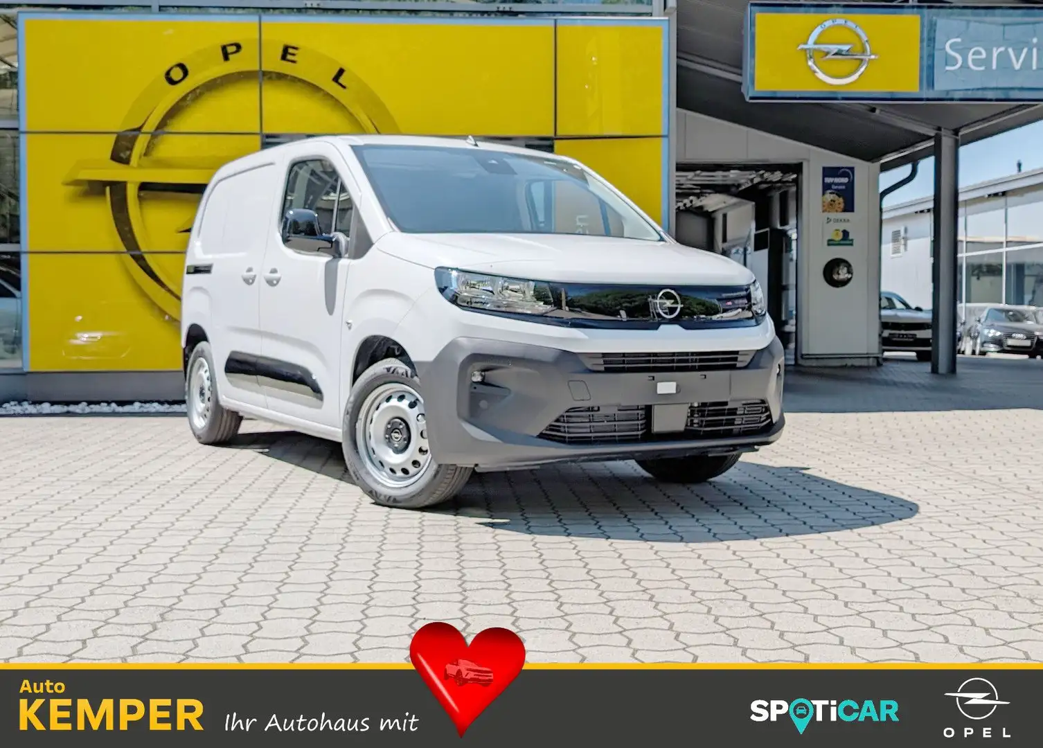 Opel Combo Cargo 1.5D *Navi*Durchlade*Keyless Blanc - 1