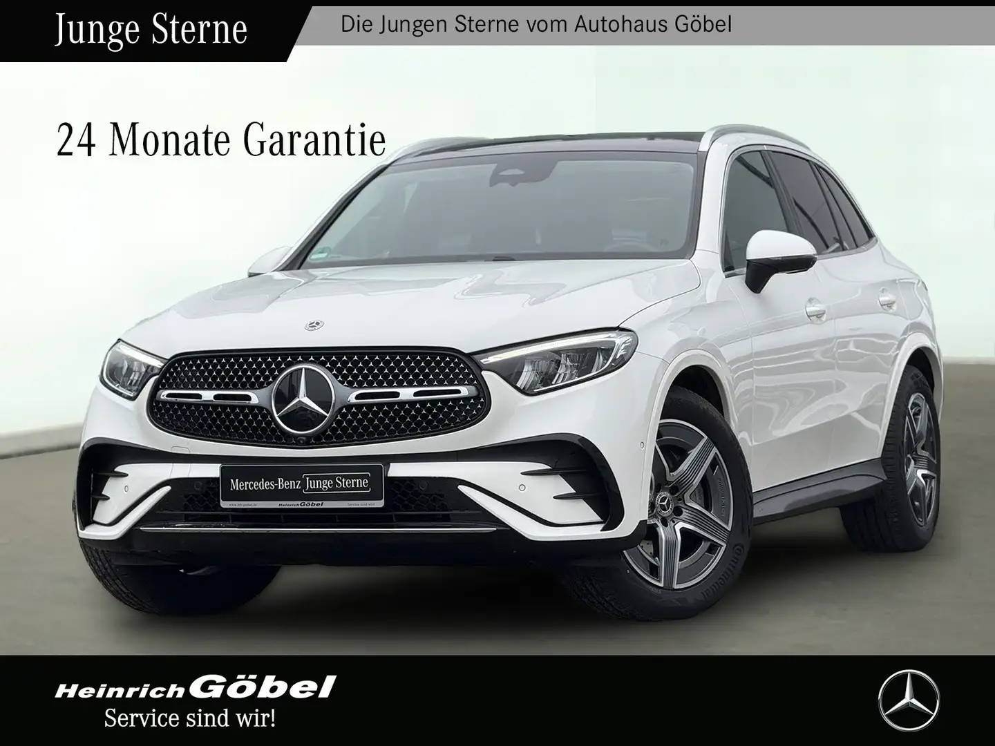 Mercedes-Benz GLC 200 4M AMG*PANO*AHK*360°KAM*MEMORY*DISTRONIC Weiß - 1