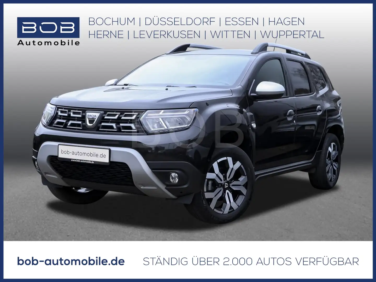 Dacia Duster Prestige TCe 150 EDC AHK NAVI KLIMA SHZ Zwart - 1