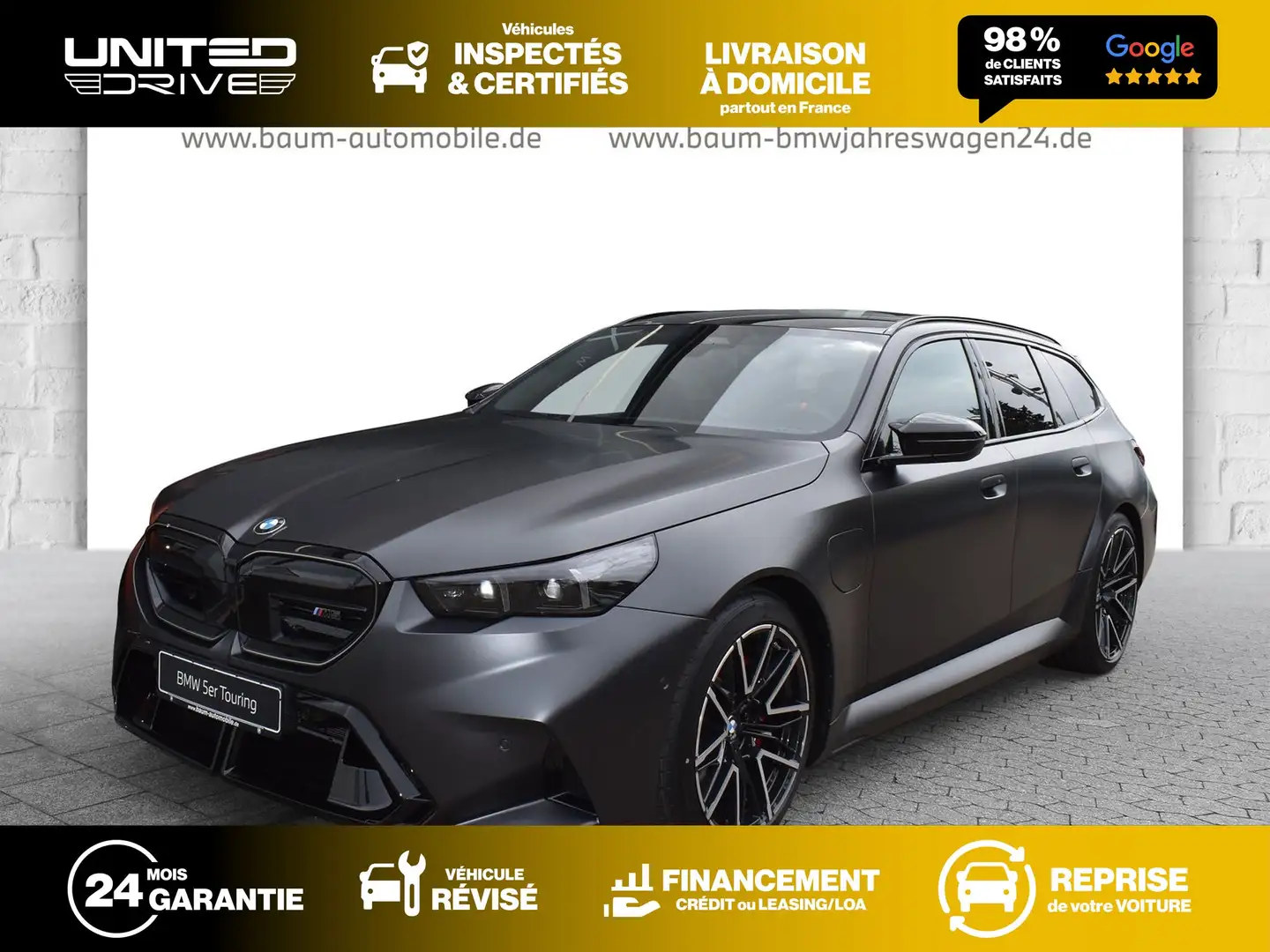 BMW M5 TOURING xDRIVE 727CV Szary - 1