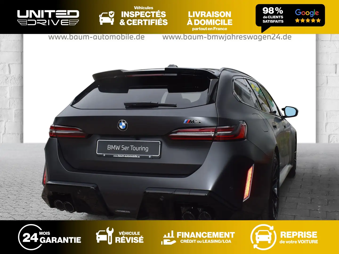 BMW M5 TOURING xDRIVE 727CV Szary - 2