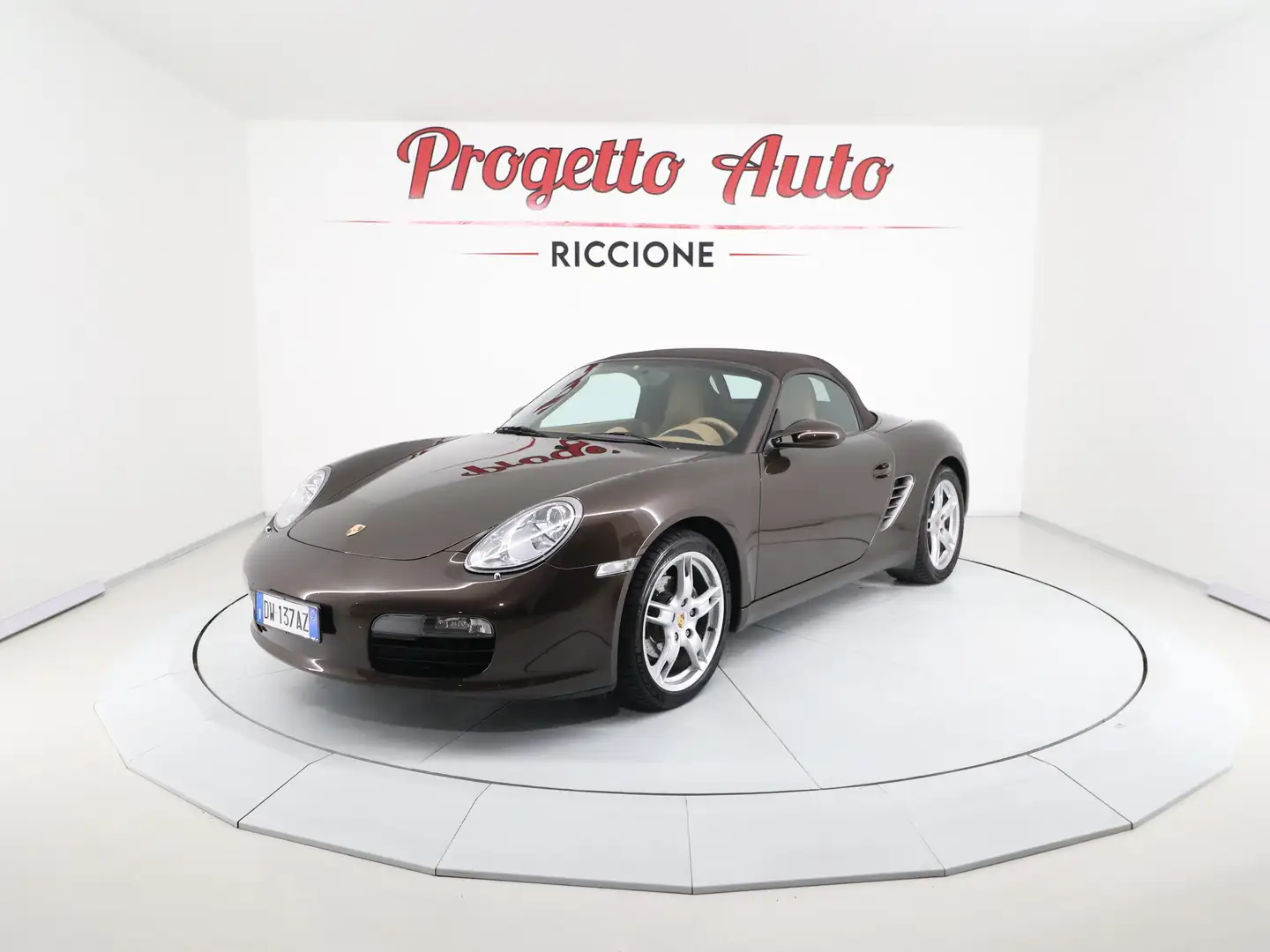 Porsche Boxster Boxster II 987 2.7 MACADAMIA PELLE SPORT CHRONO Brun - 2